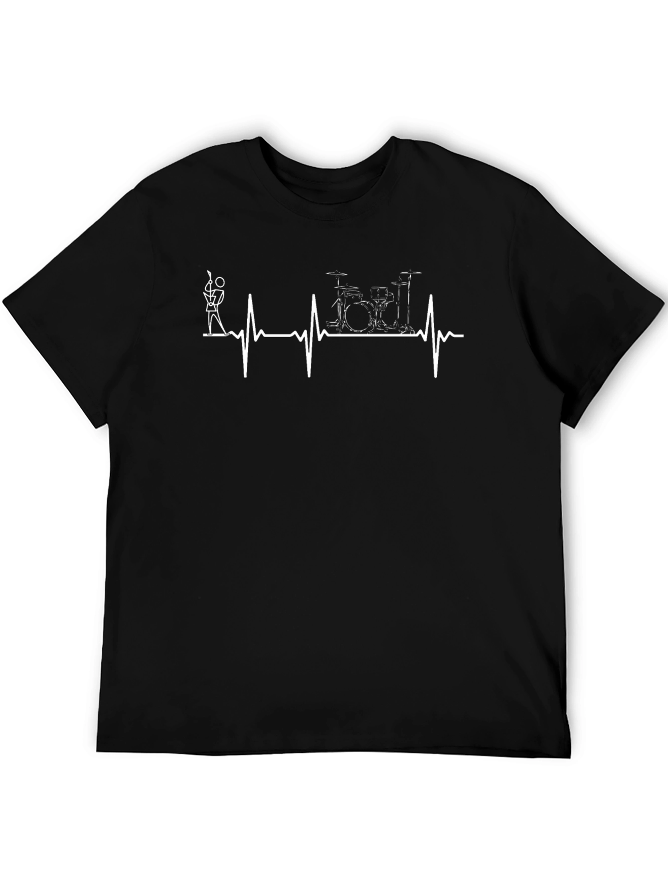Drumbeat Lifeline T-Shirt - Black