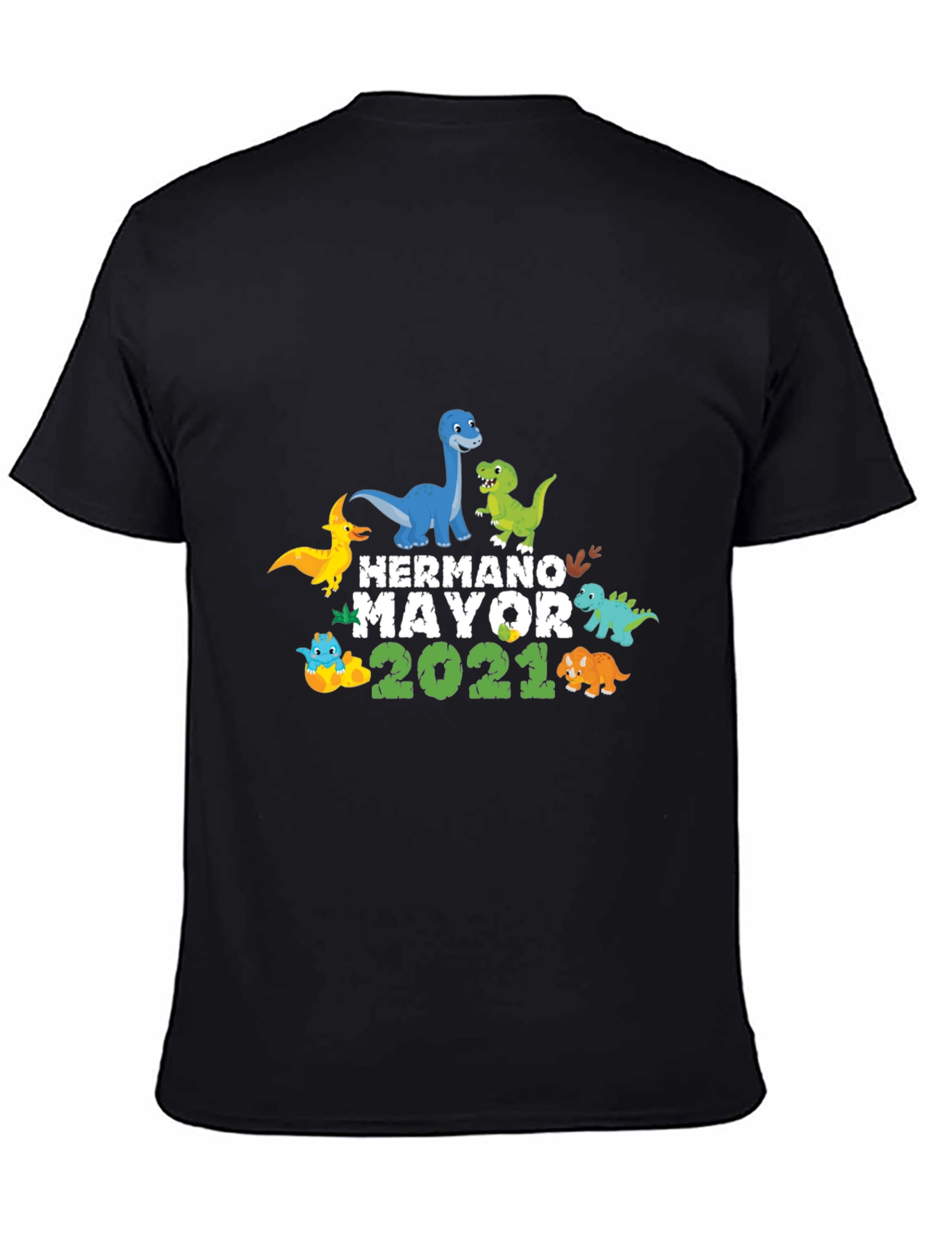 Hermano Mayor 2021 Dinosaur Graphic T-Shirt