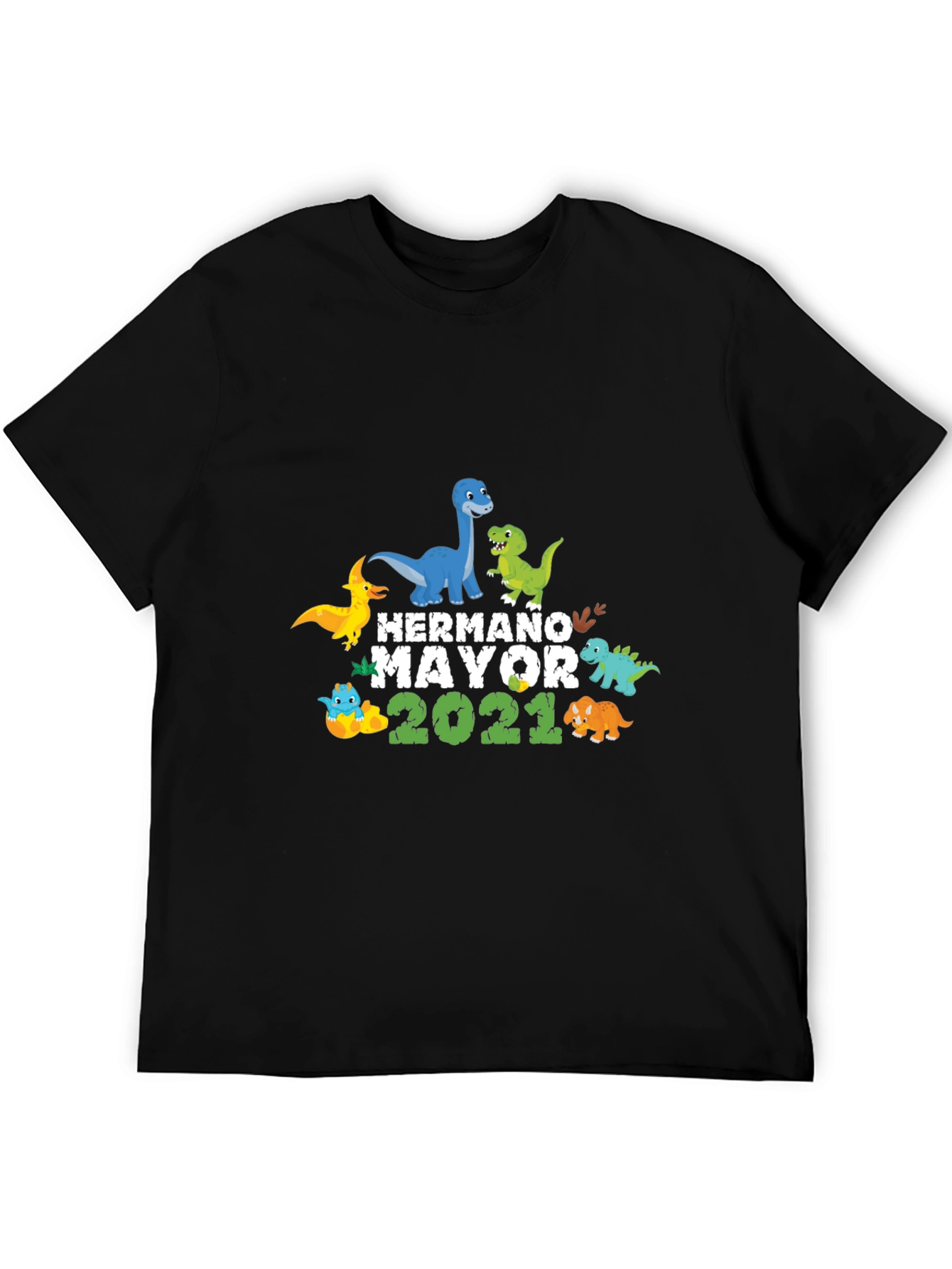 Hermano Mayor 2021 Dinosaur Graphic T-Shirt