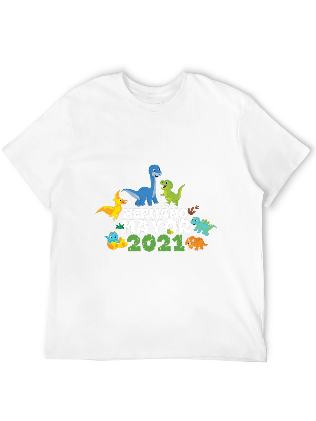 Hermano Mayor 2021 Dinosaur Graphic T-Shirt