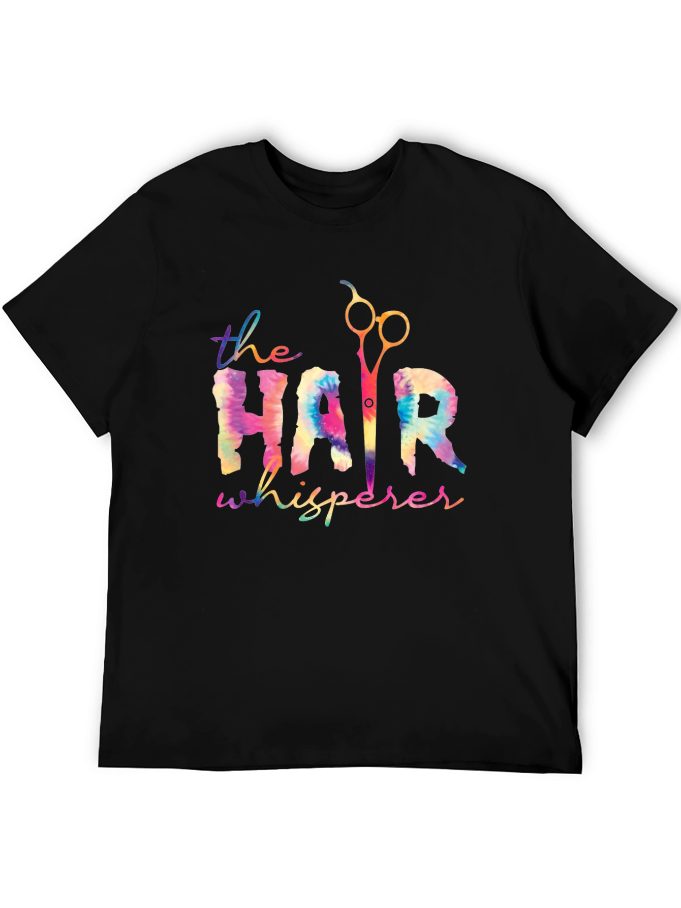 Hair Whisperer Tie Dye Graphic Tee