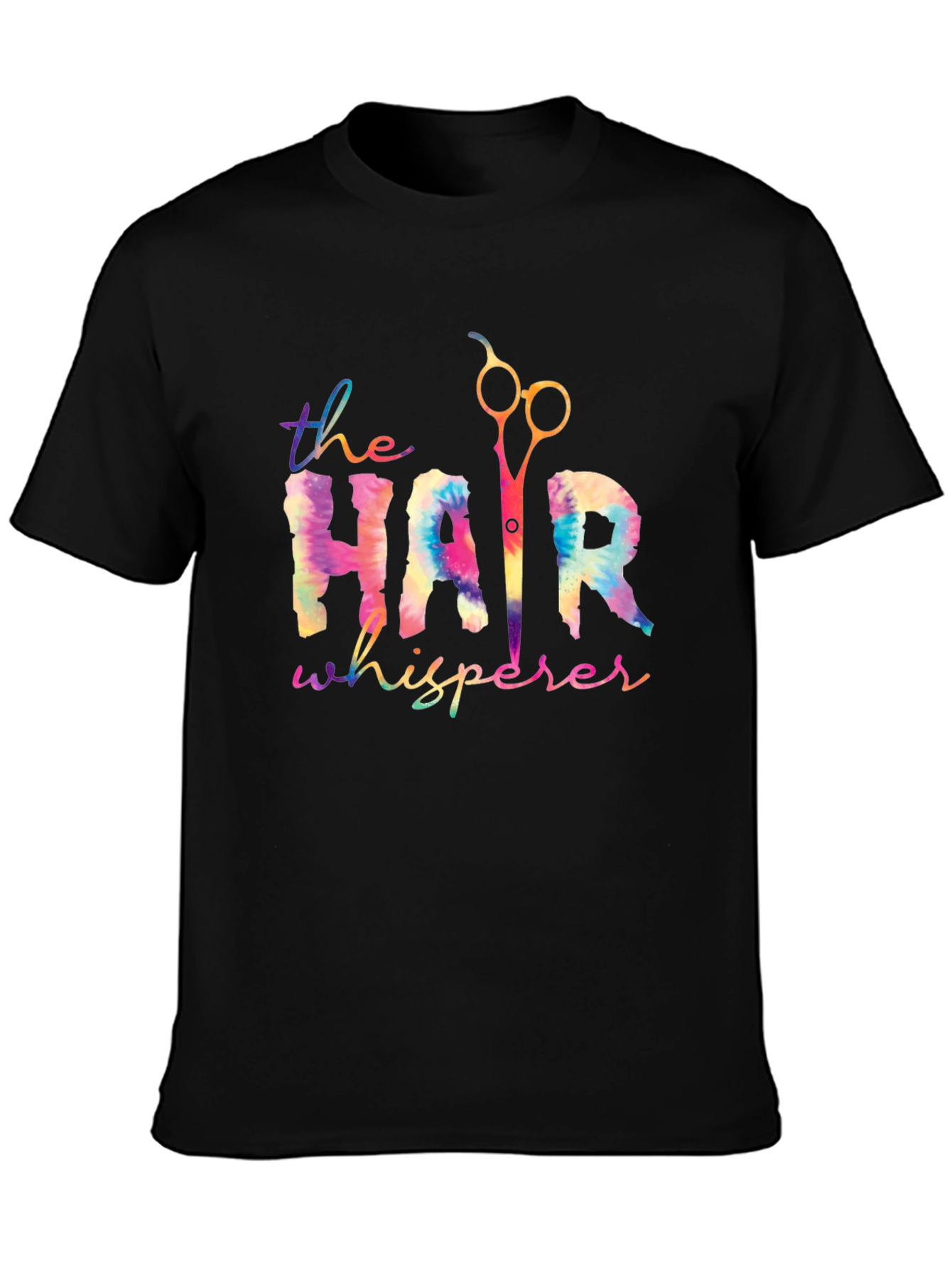 Hair Whisperer Tie Dye Graphic Tee