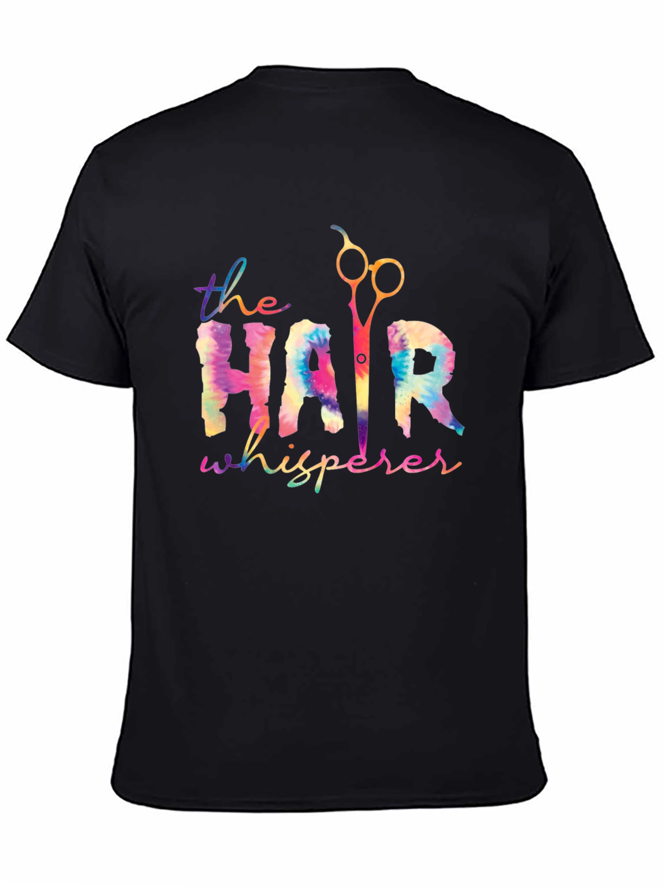 Hair Whisperer Tie Dye Graphic Tee