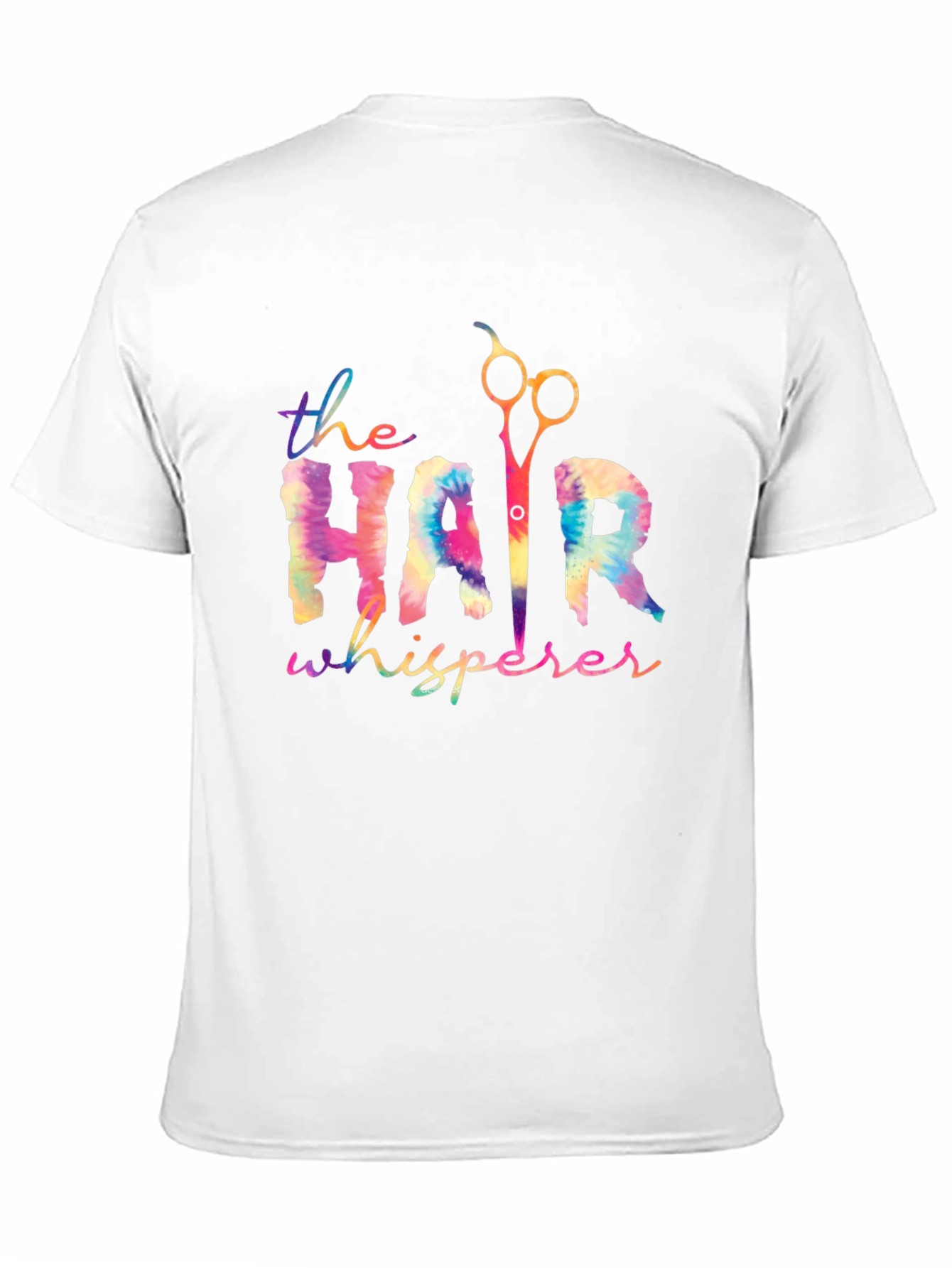 Hair Whisperer Tie Dye Graphic Tee