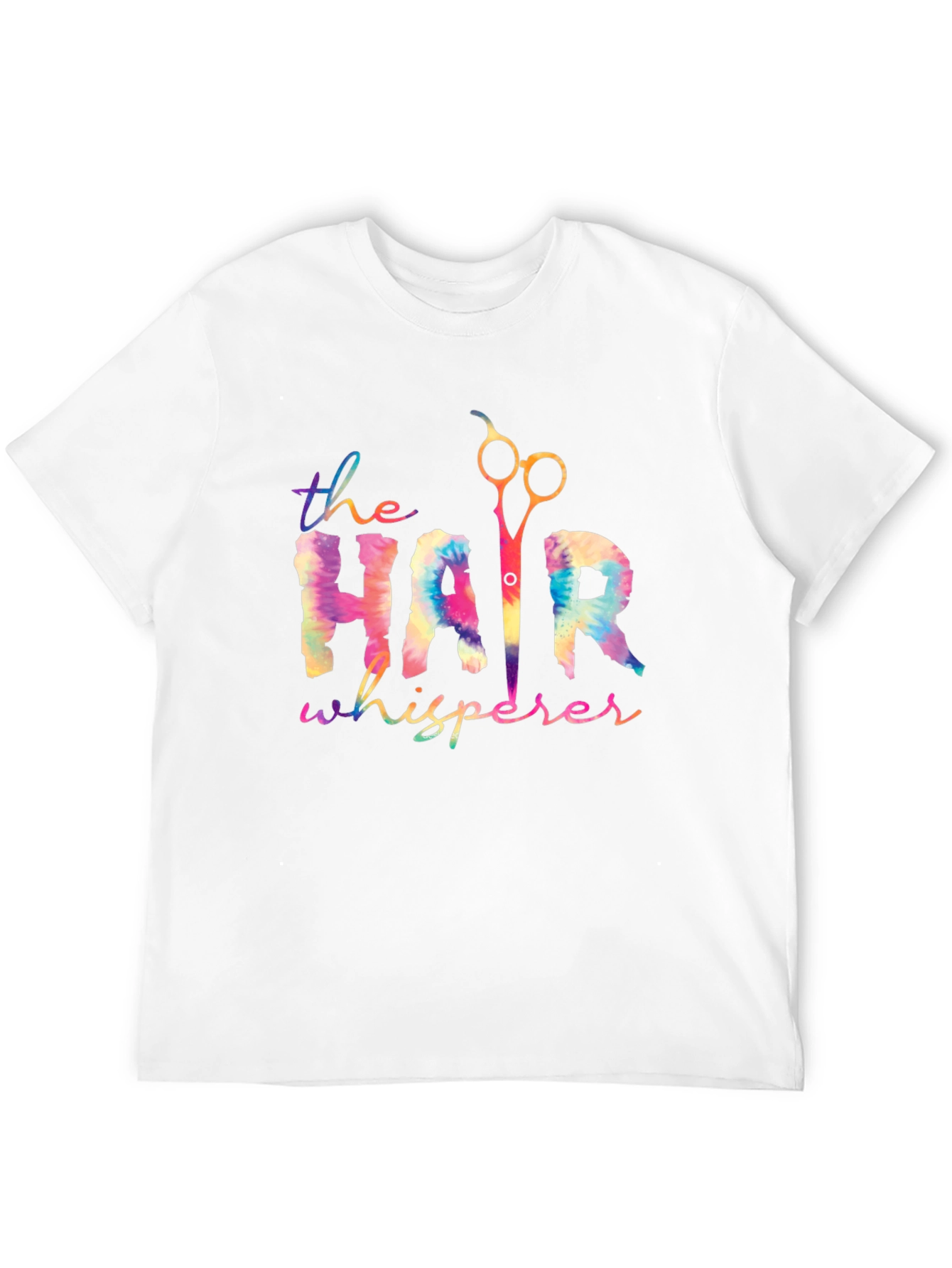 Hair Whisperer Tie Dye Graphic Tee