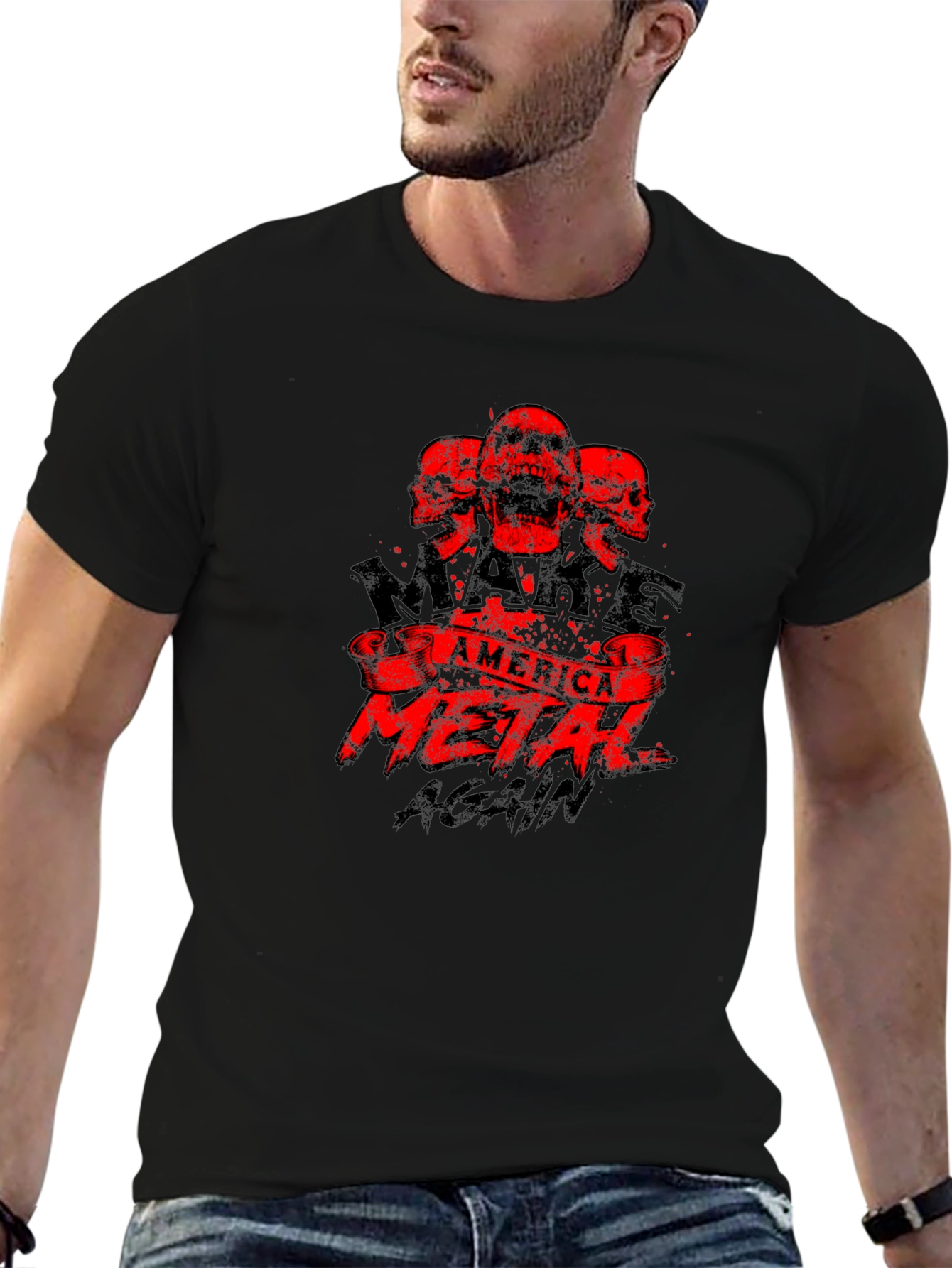 Make America Metal Again Graphic Tee