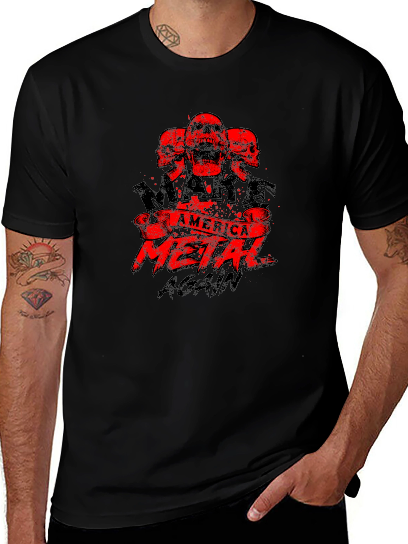 Make America Metal Again Graphic Tee