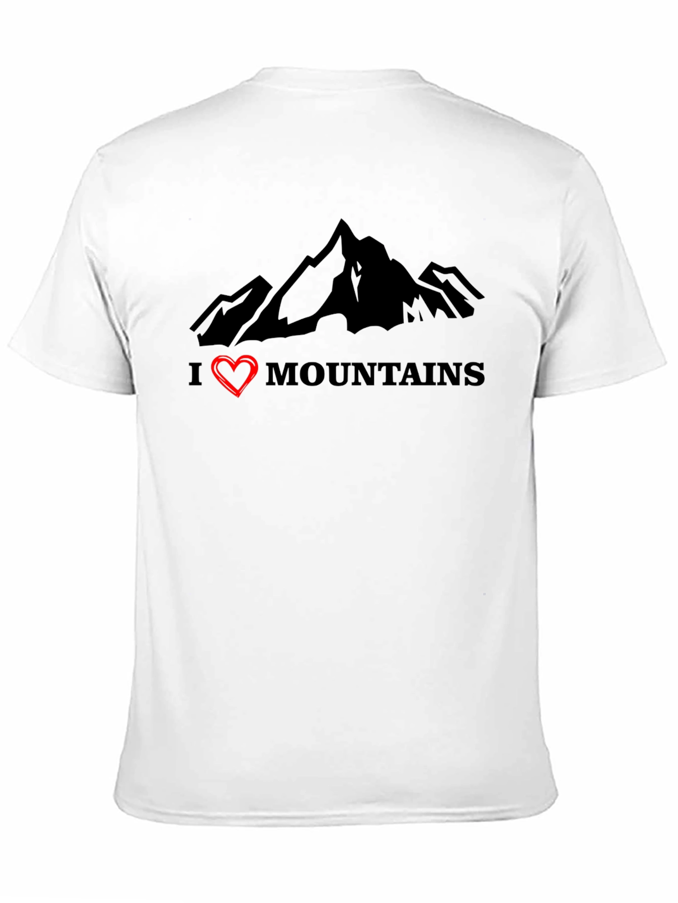 I Love Mountains Graphic T-Shirt