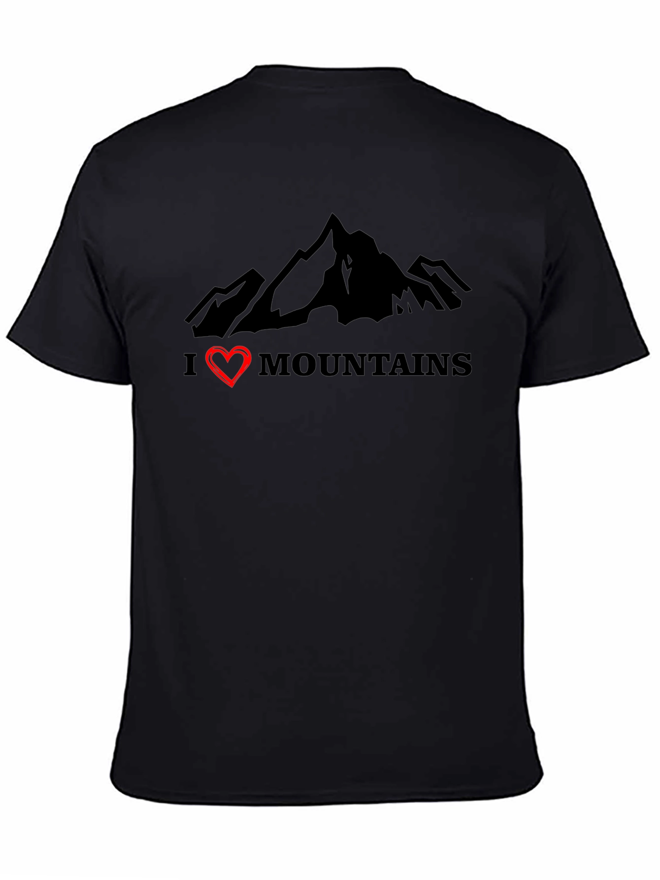 I Love Mountains Graphic T-Shirt