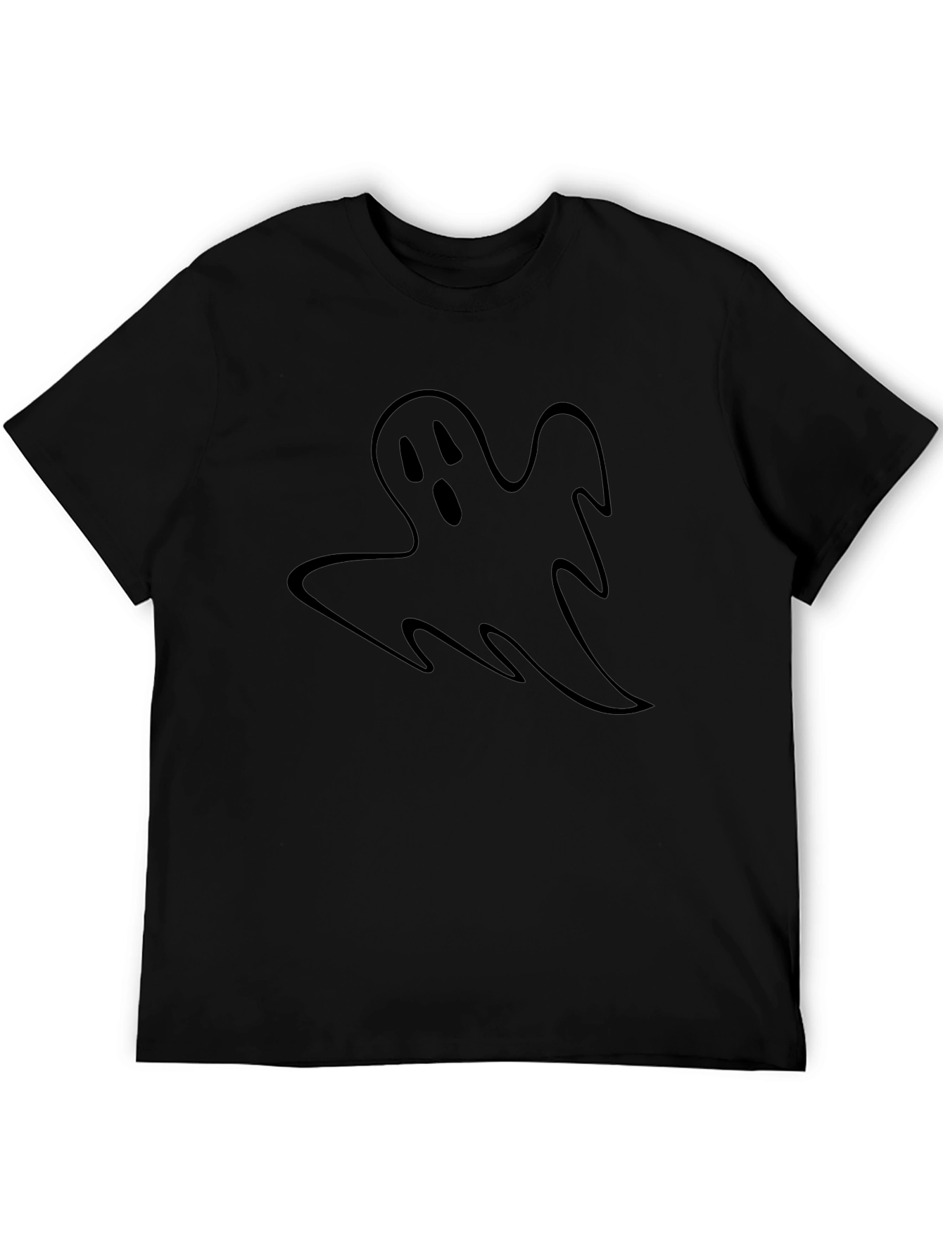 Ghost Graphic Black T-Shirt