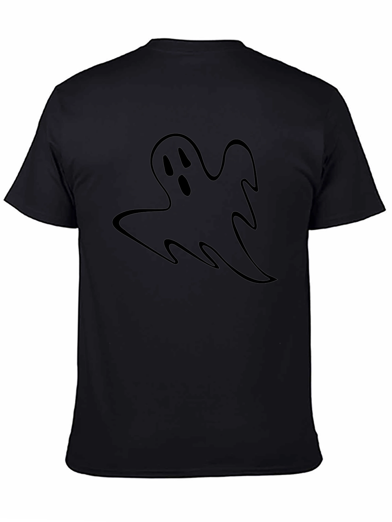 Ghost Graphic Black T-Shirt