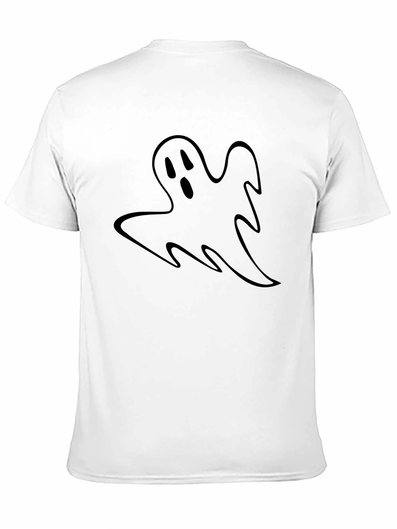 Ghost Graphic Black T-Shirt