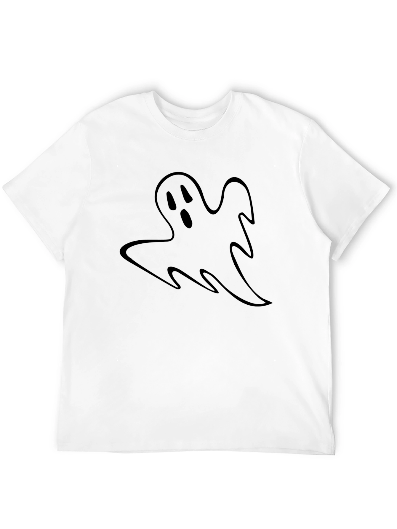Ghost Graphic Black T-Shirt