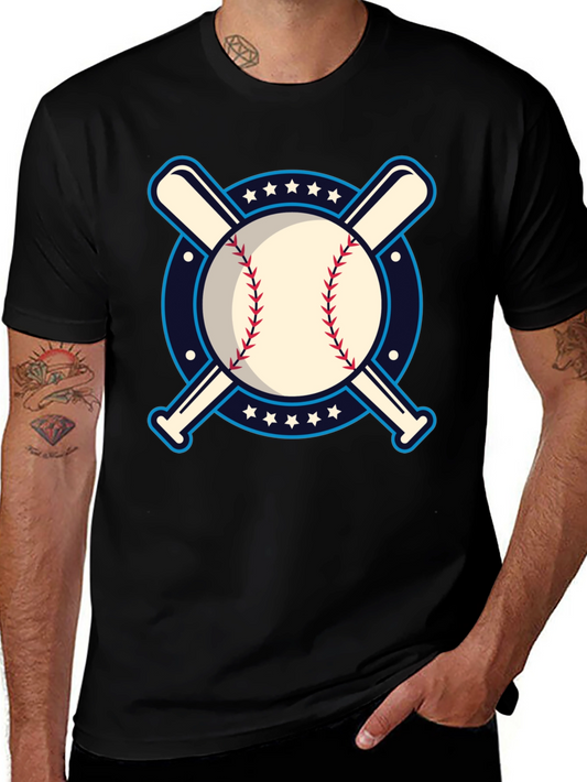 Baseball Bats & Ball Graphic Tee