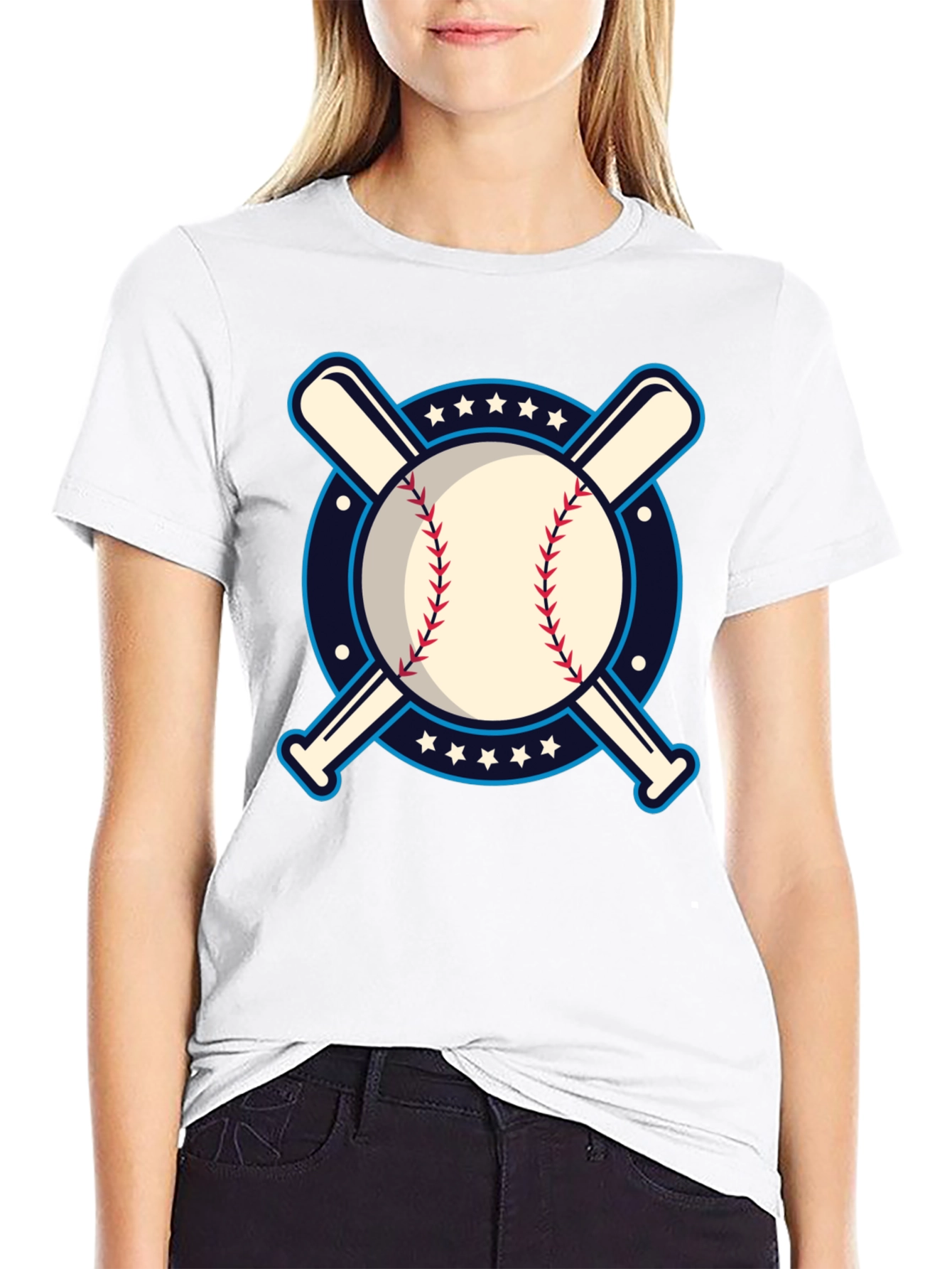 Baseball Bats & Ball Graphic Tee