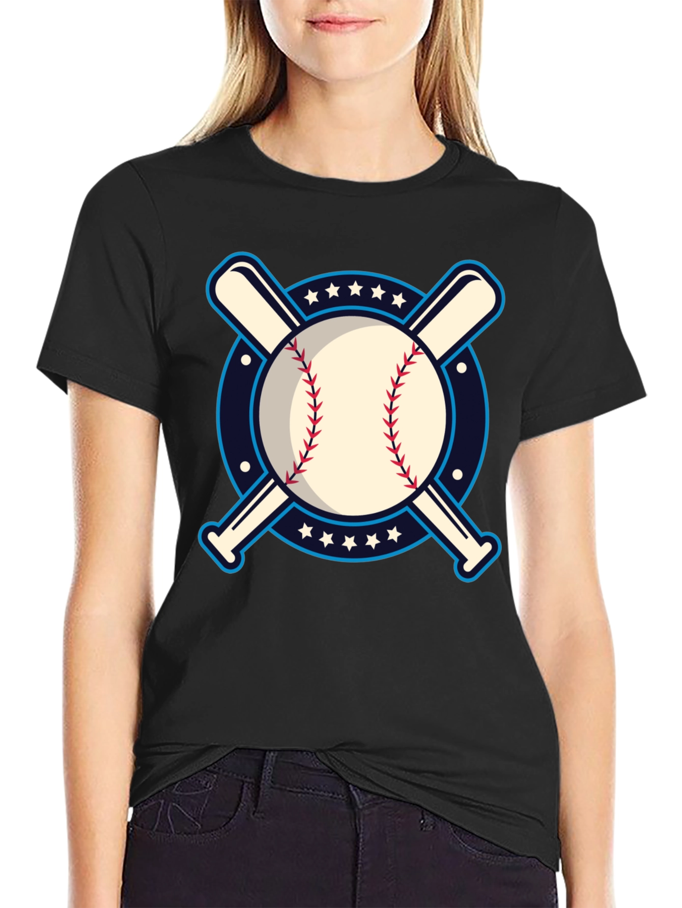 Baseball Bats & Ball Graphic Tee