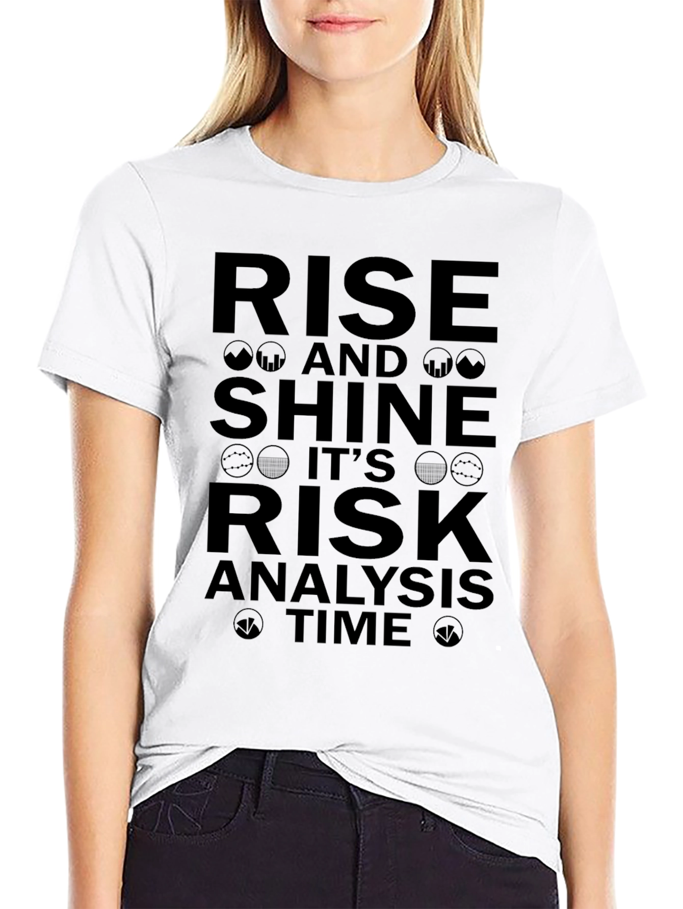 Rise and Shine Risk Analysis T-Shirt - Black