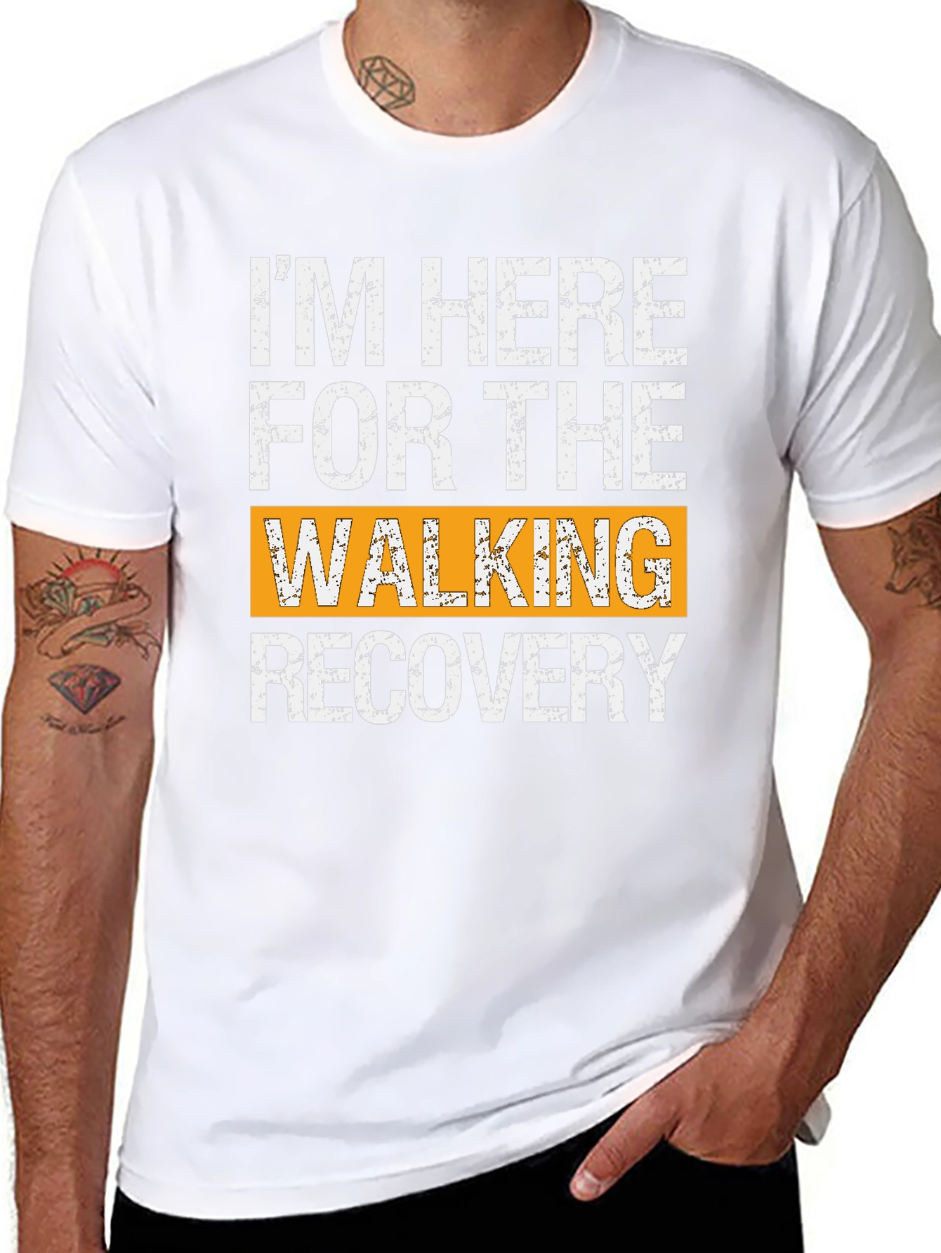 Walking Recovery Graphic T-Shirt