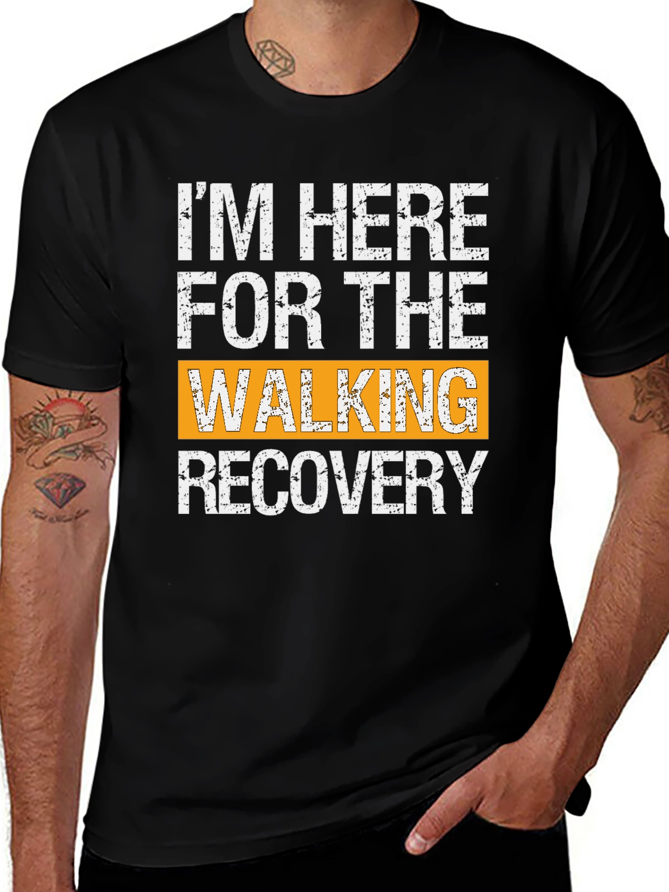 Walking Recovery Graphic T-Shirt