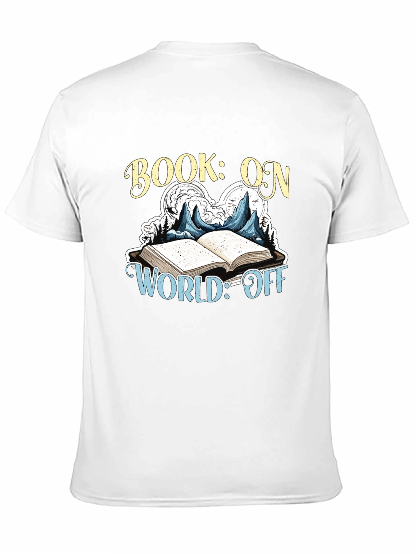Book On World Off Graphic T-Shirt