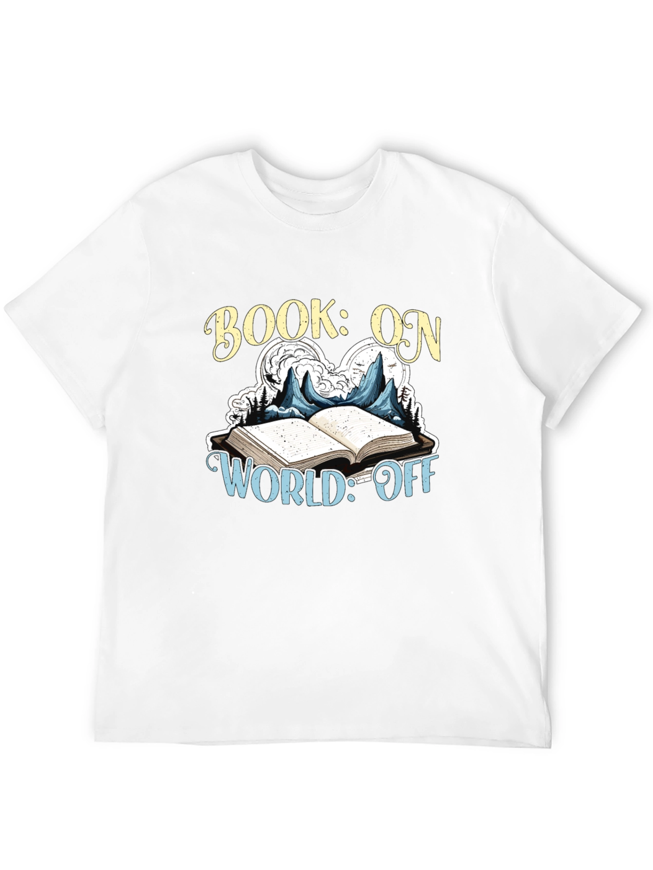 Book On World Off Graphic T-Shirt
