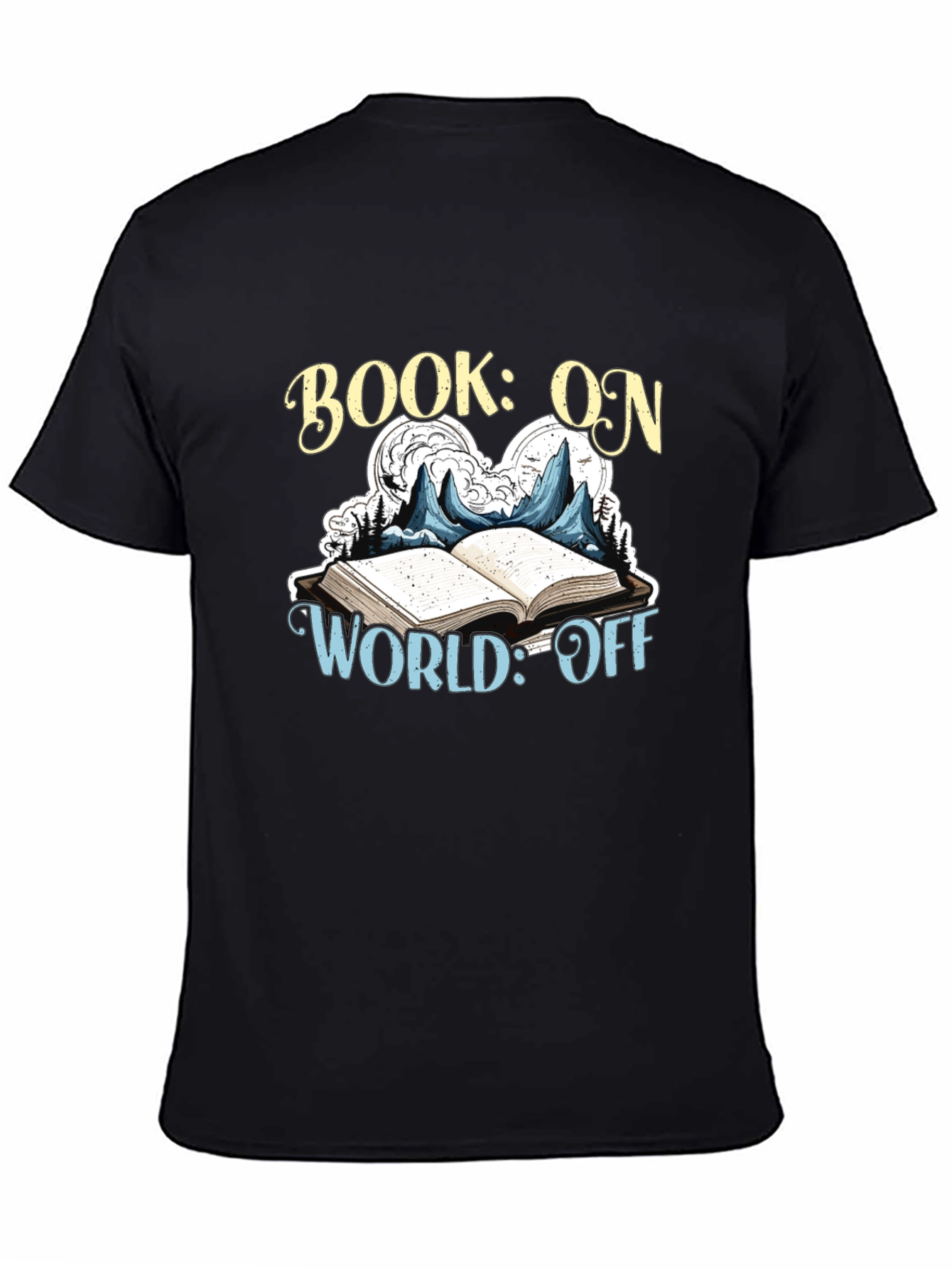 Book On World Off Graphic T-Shirt