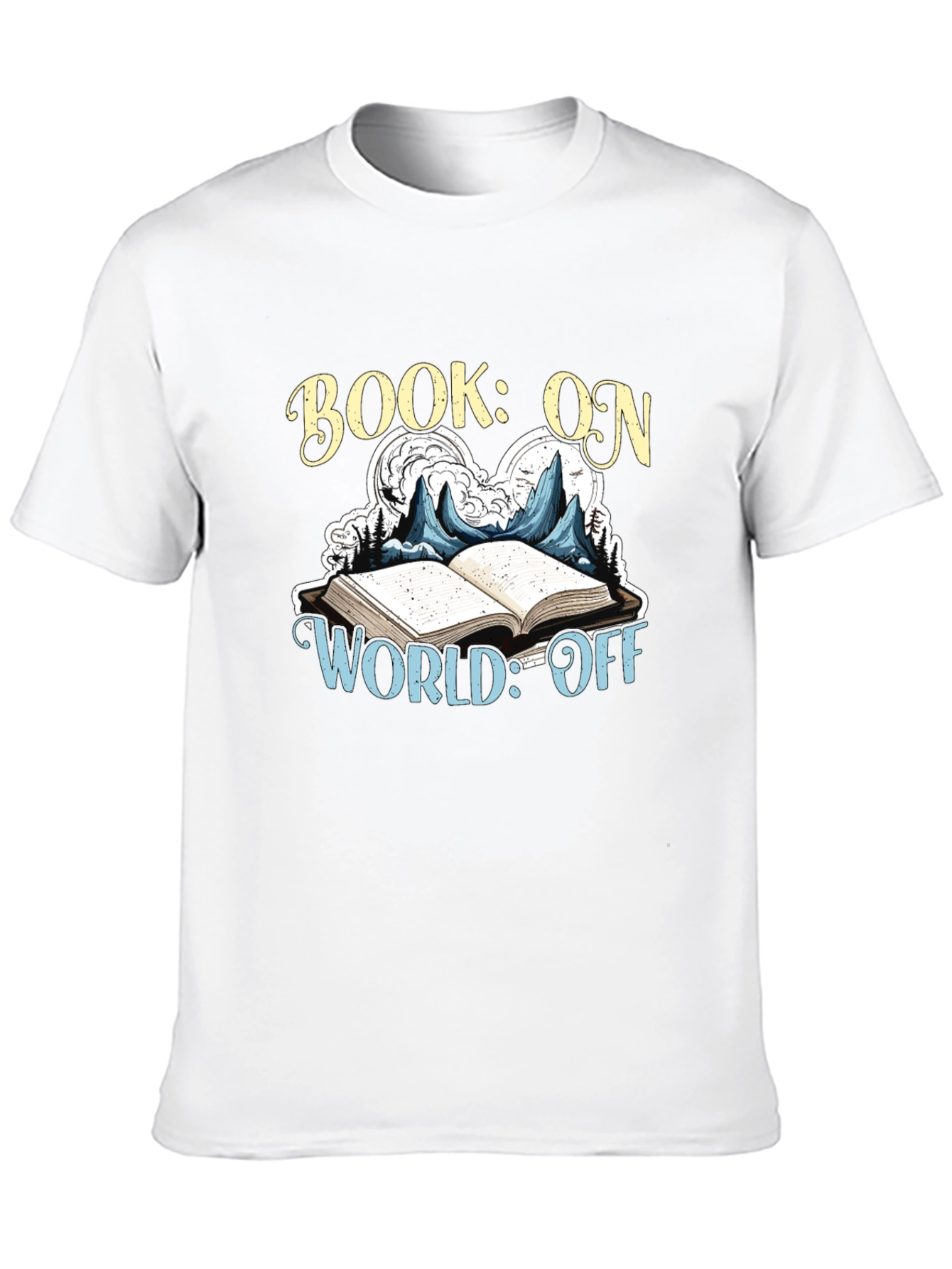 Book On World Off Graphic T-Shirt