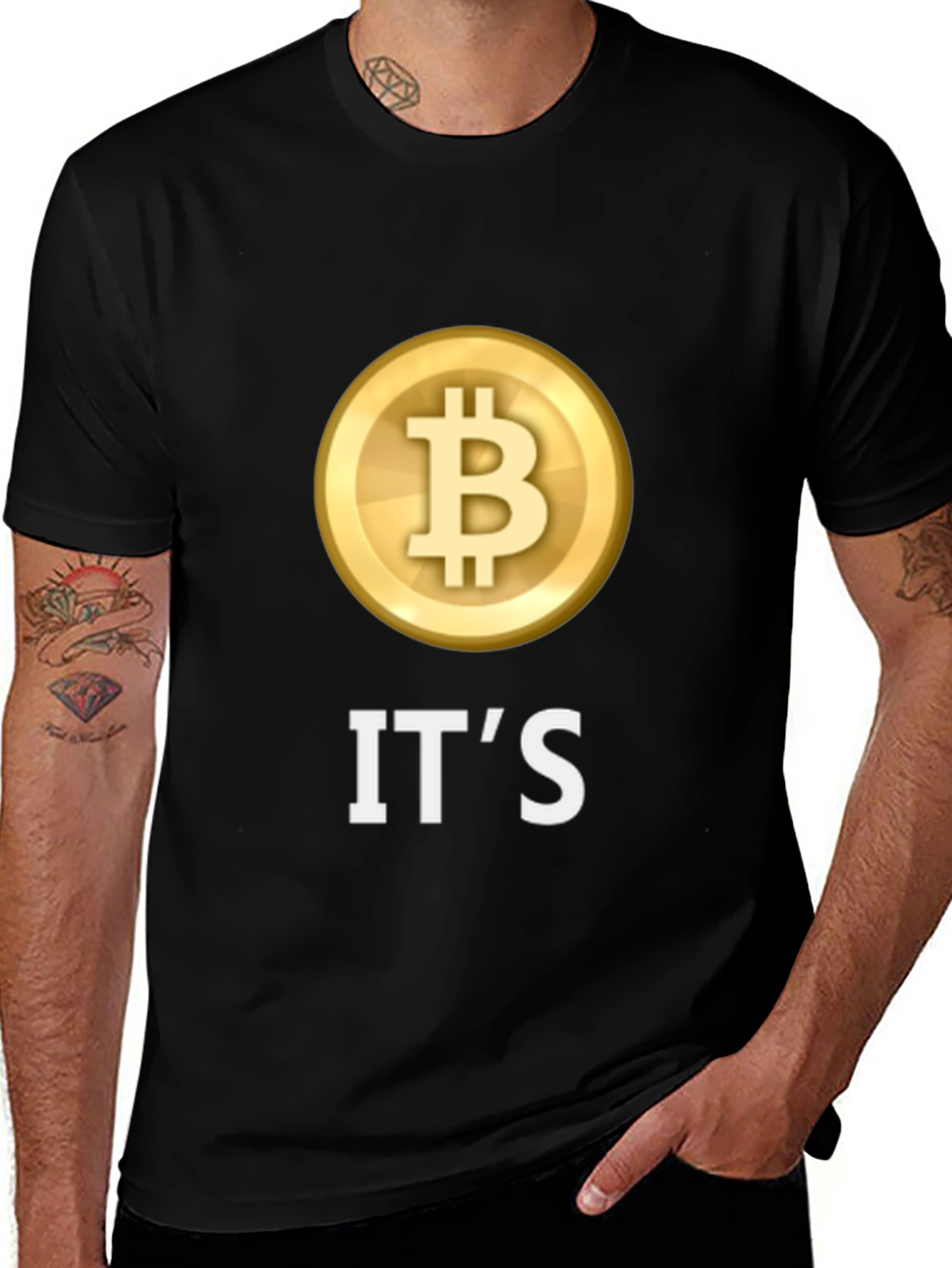 Bitcoin Its T-Shirt - Crypto Enthusiast Tee