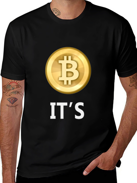 Bitcoin Its T-Shirt - Crypto Enthusiast Tee