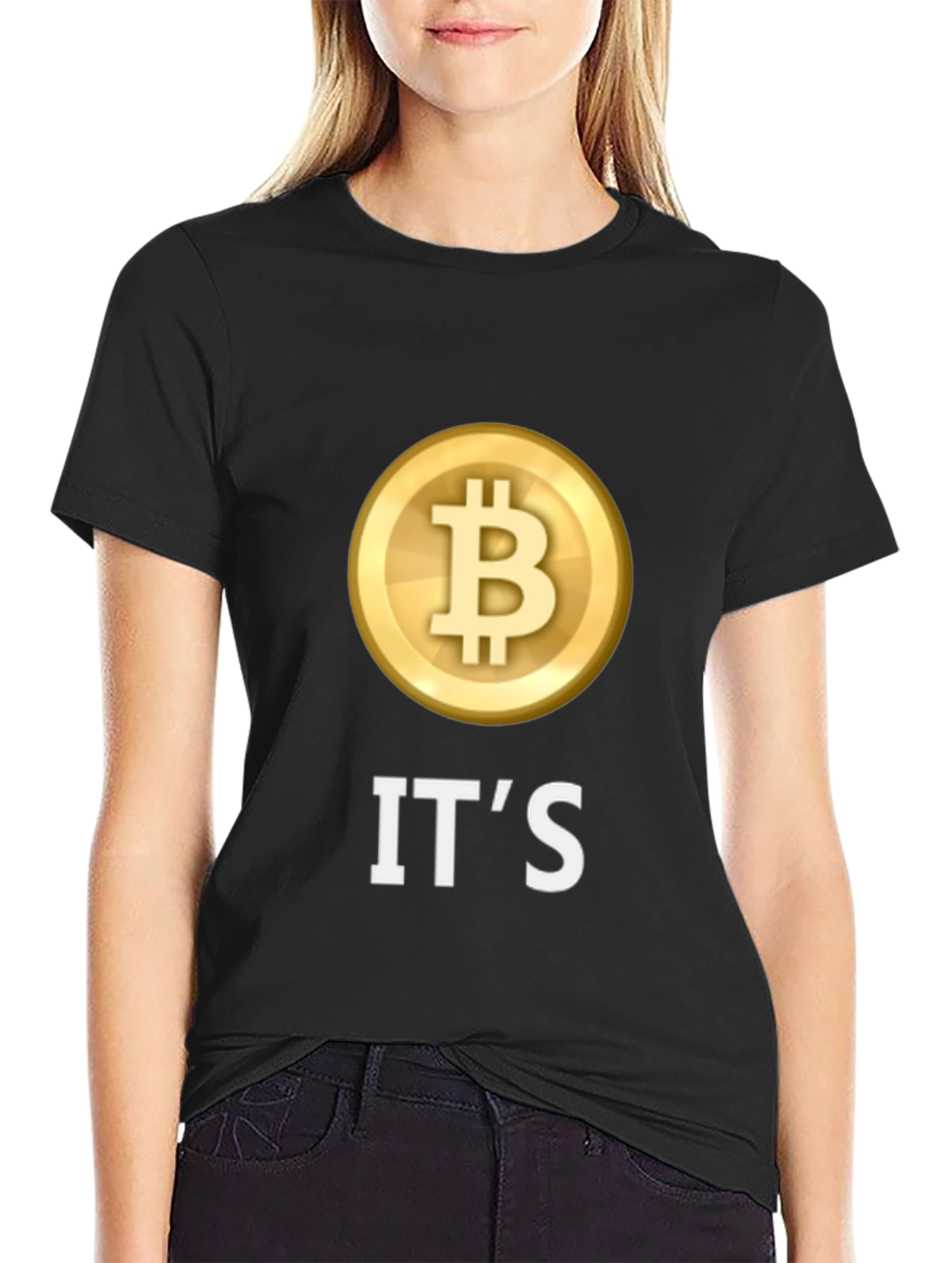 Bitcoin Its T-Shirt - Crypto Enthusiast Tee