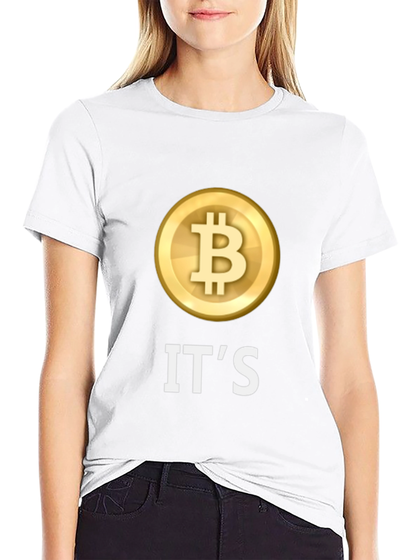 Bitcoin Its T-Shirt - Crypto Enthusiast Tee
