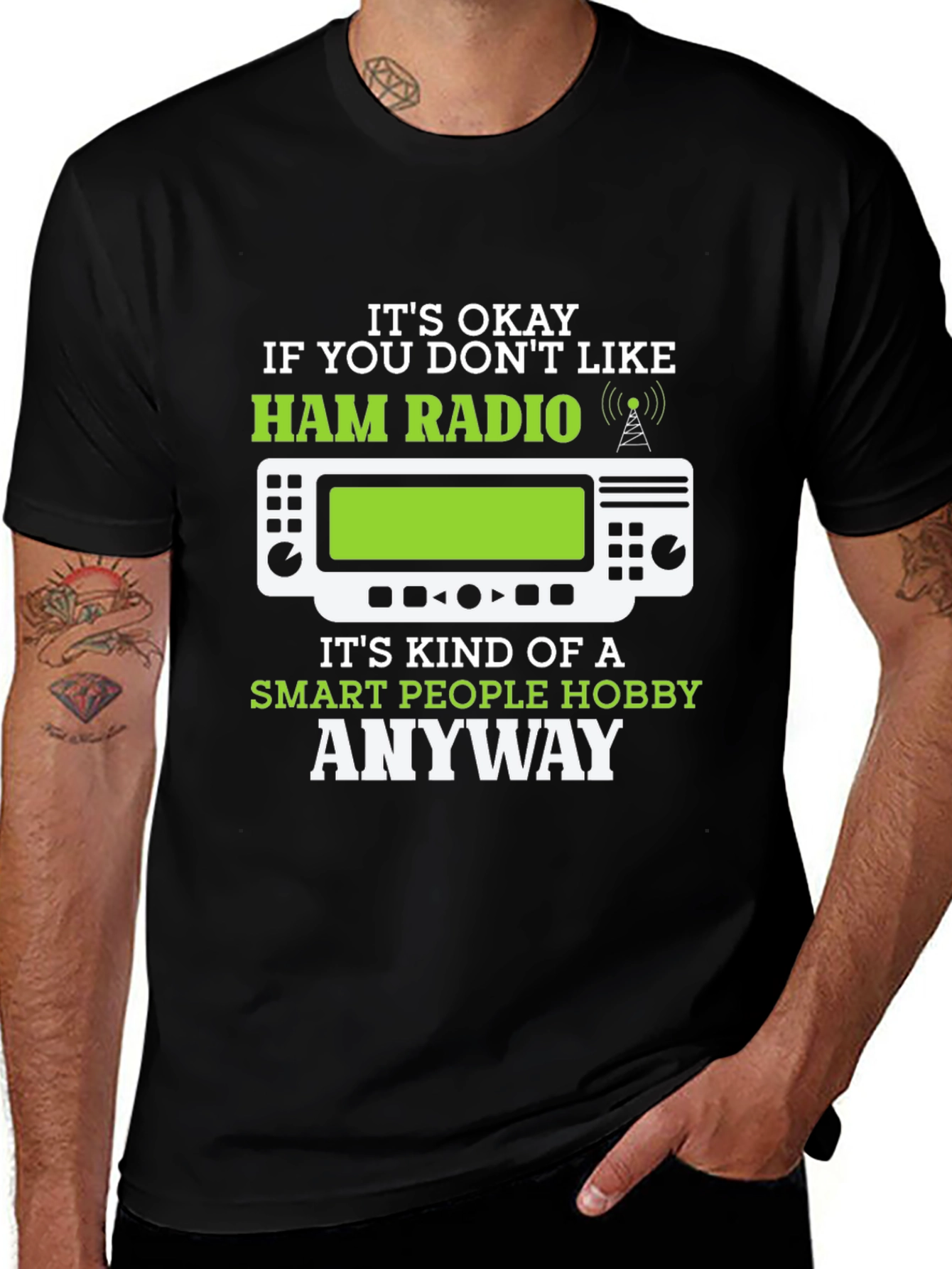 Ham Radio Smart People Hobby T-Shirt