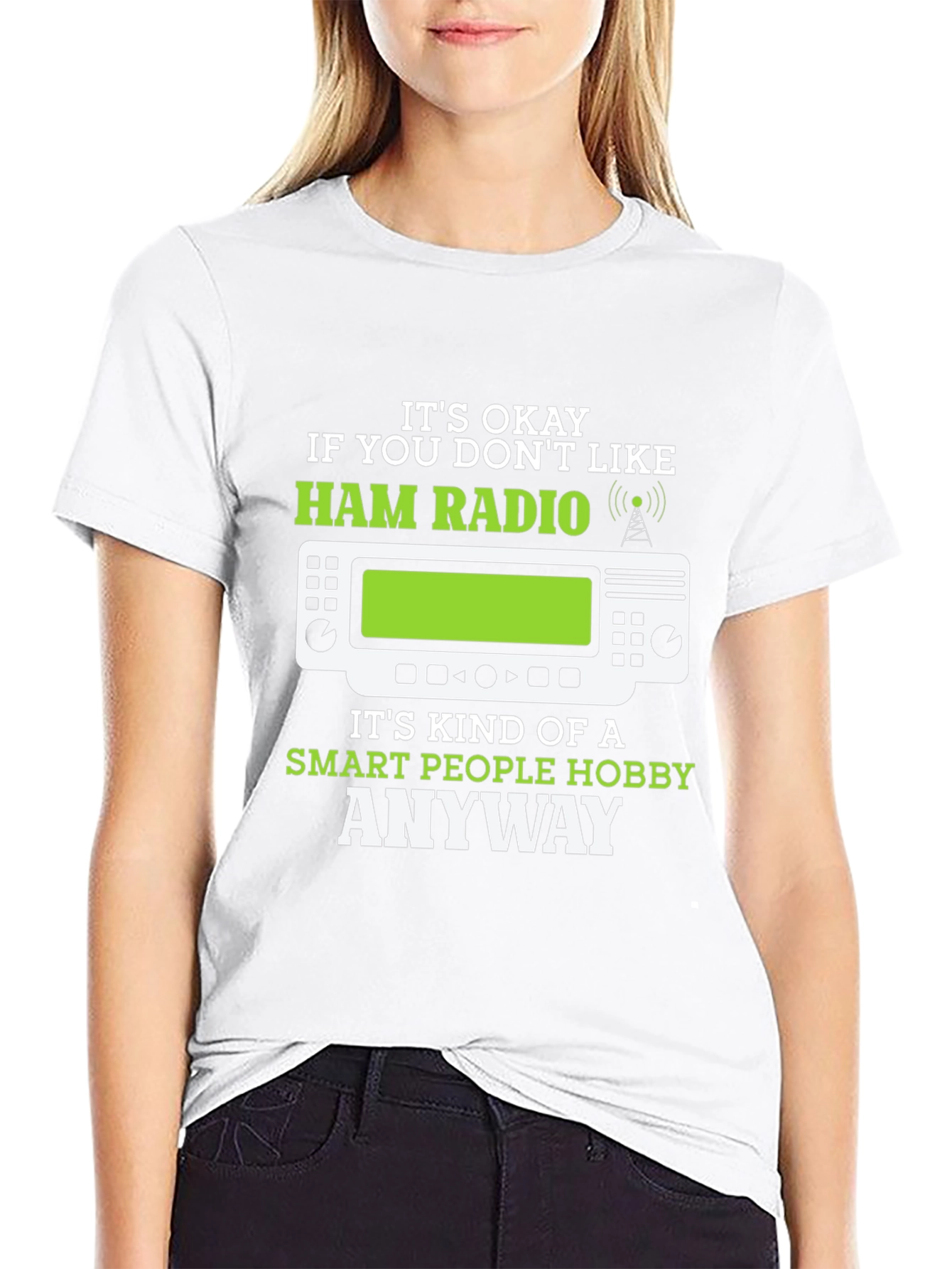 Ham Radio Smart People Hobby T-Shirt
