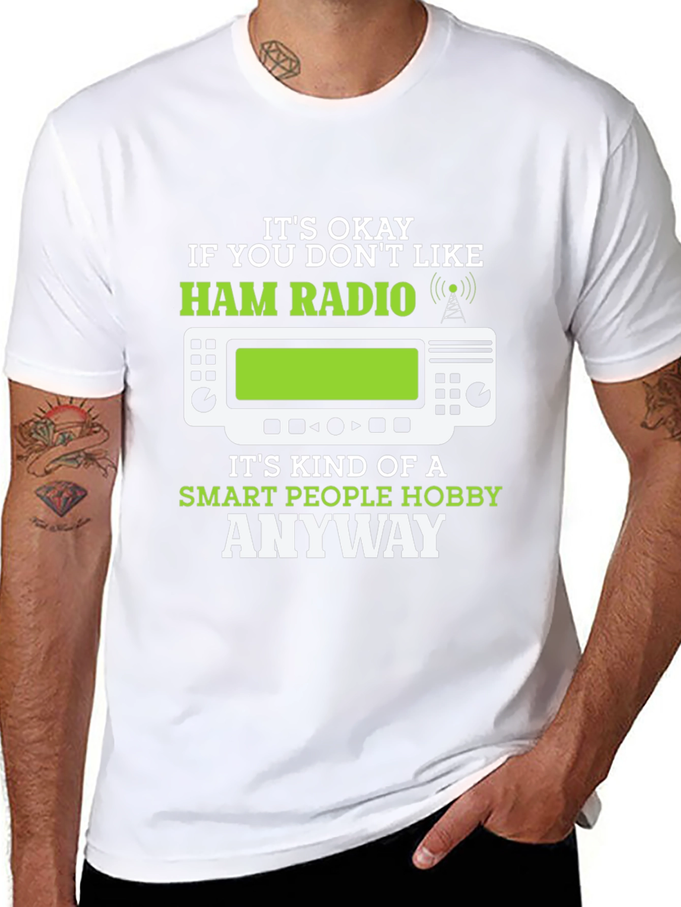 Ham Radio Smart People Hobby T-Shirt