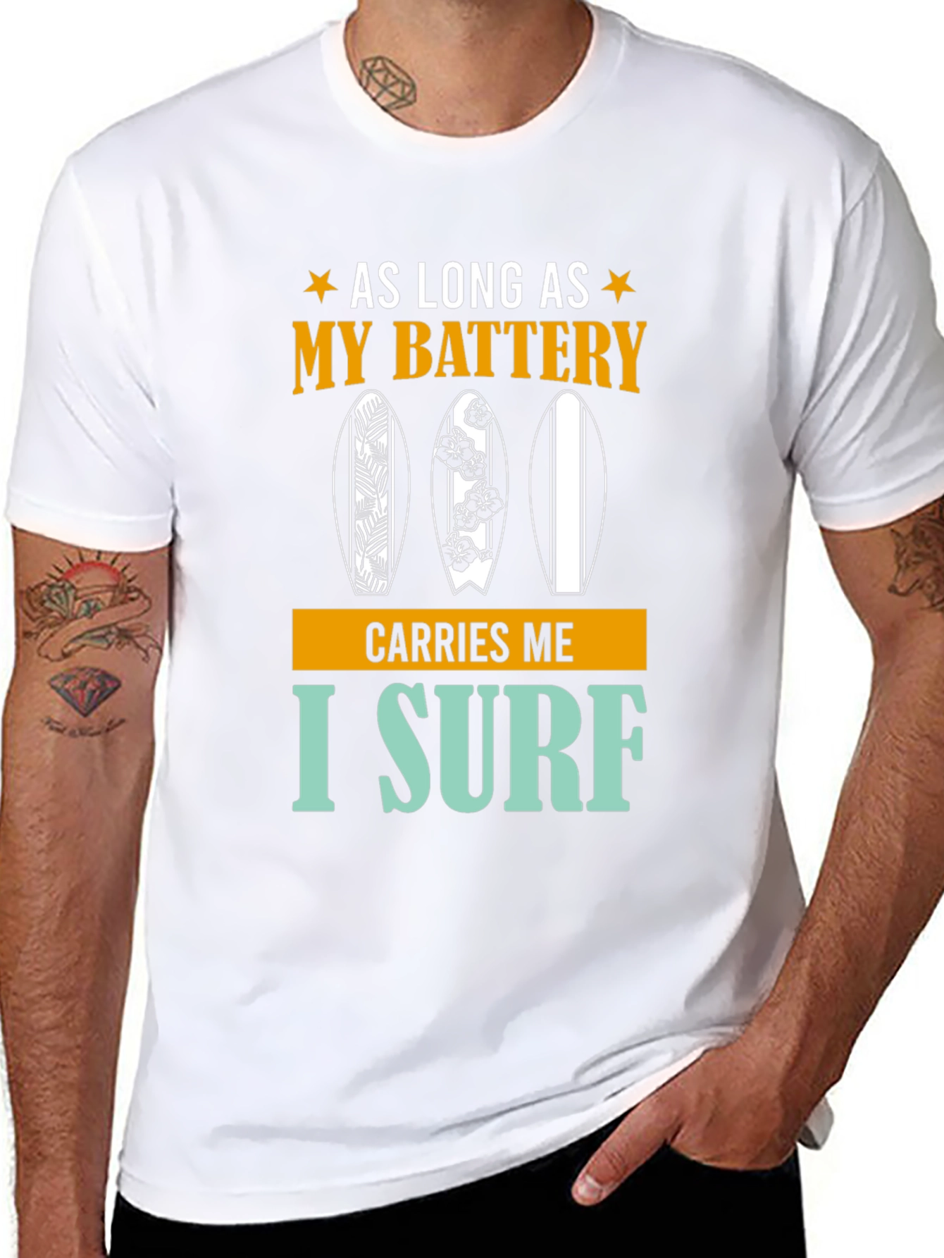 Surf Battery T-Shirt