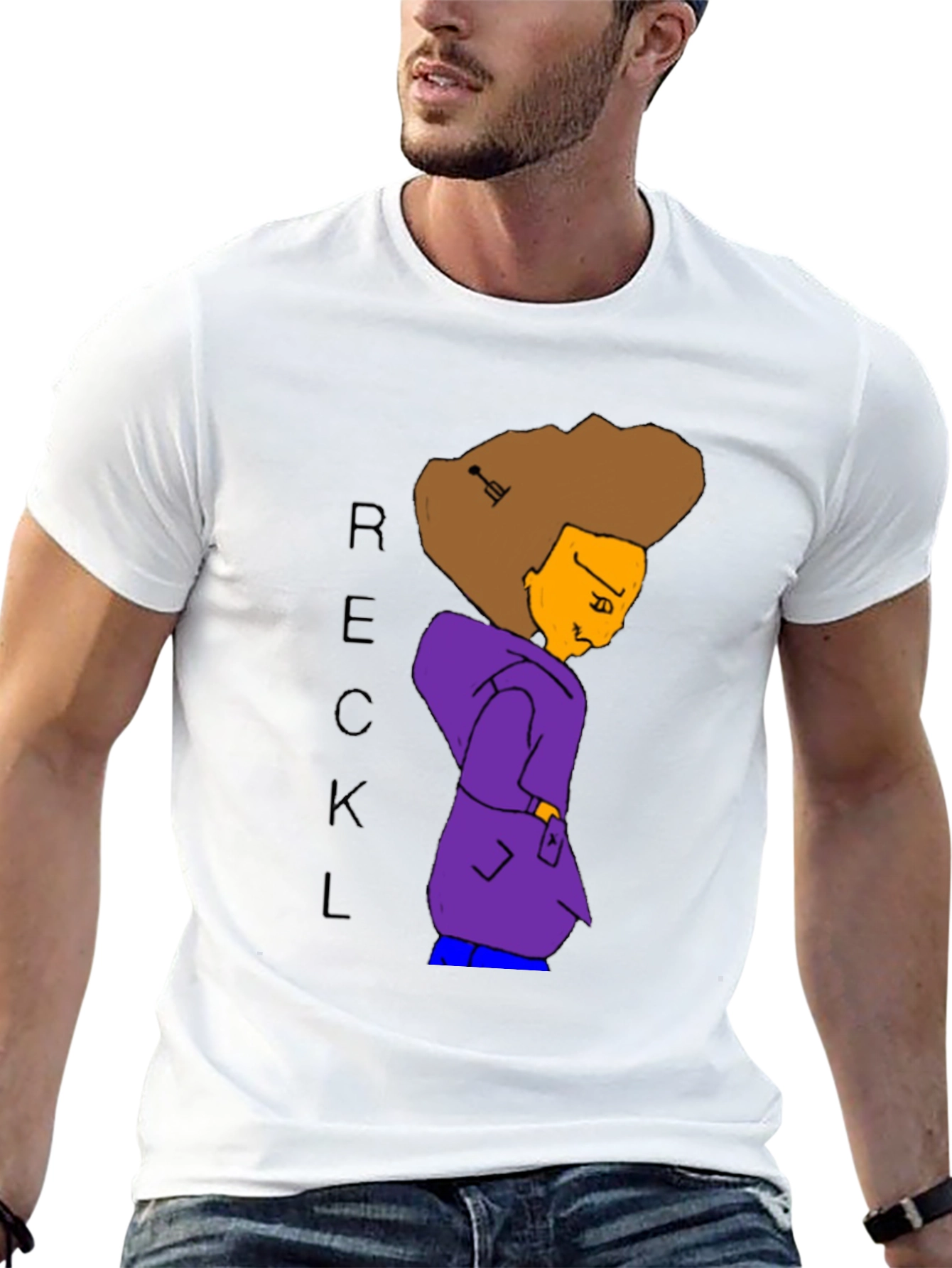 Reckless Cartoon T-Shirt