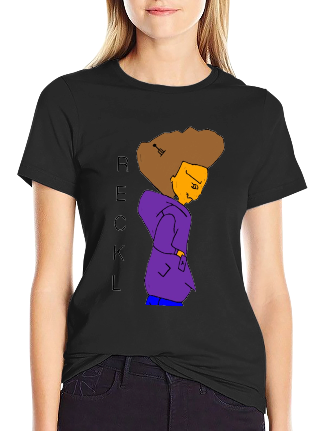 Reckless Cartoon T-Shirt