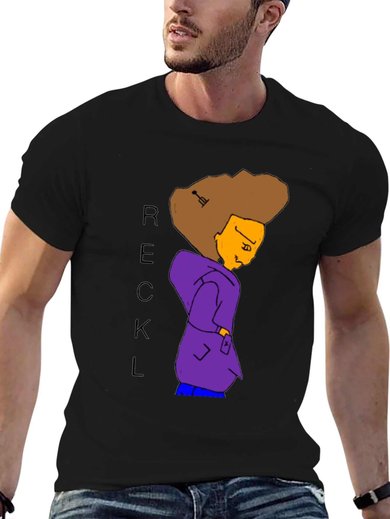 Reckless Cartoon T-Shirt