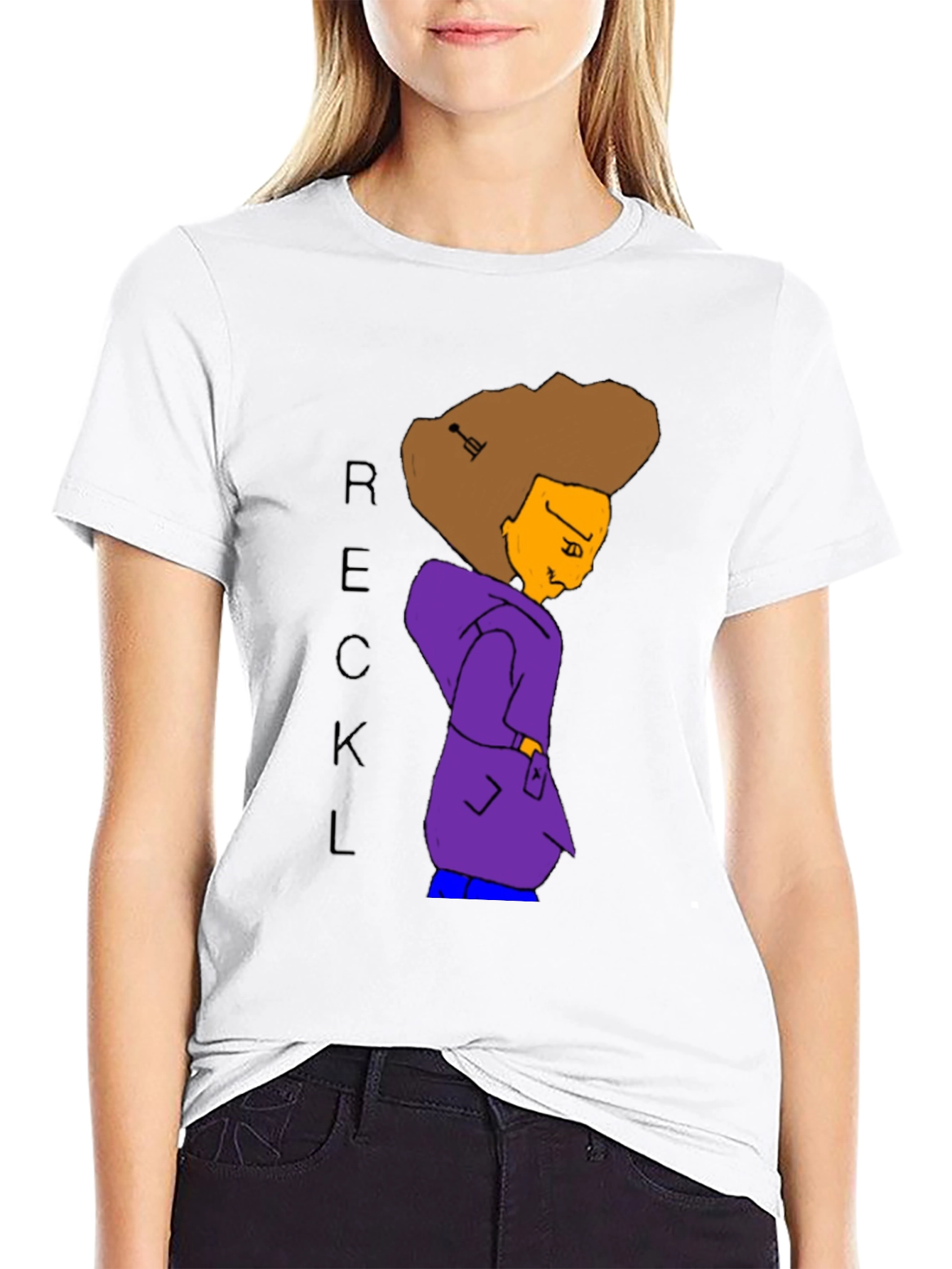 Reckless Cartoon T-Shirt