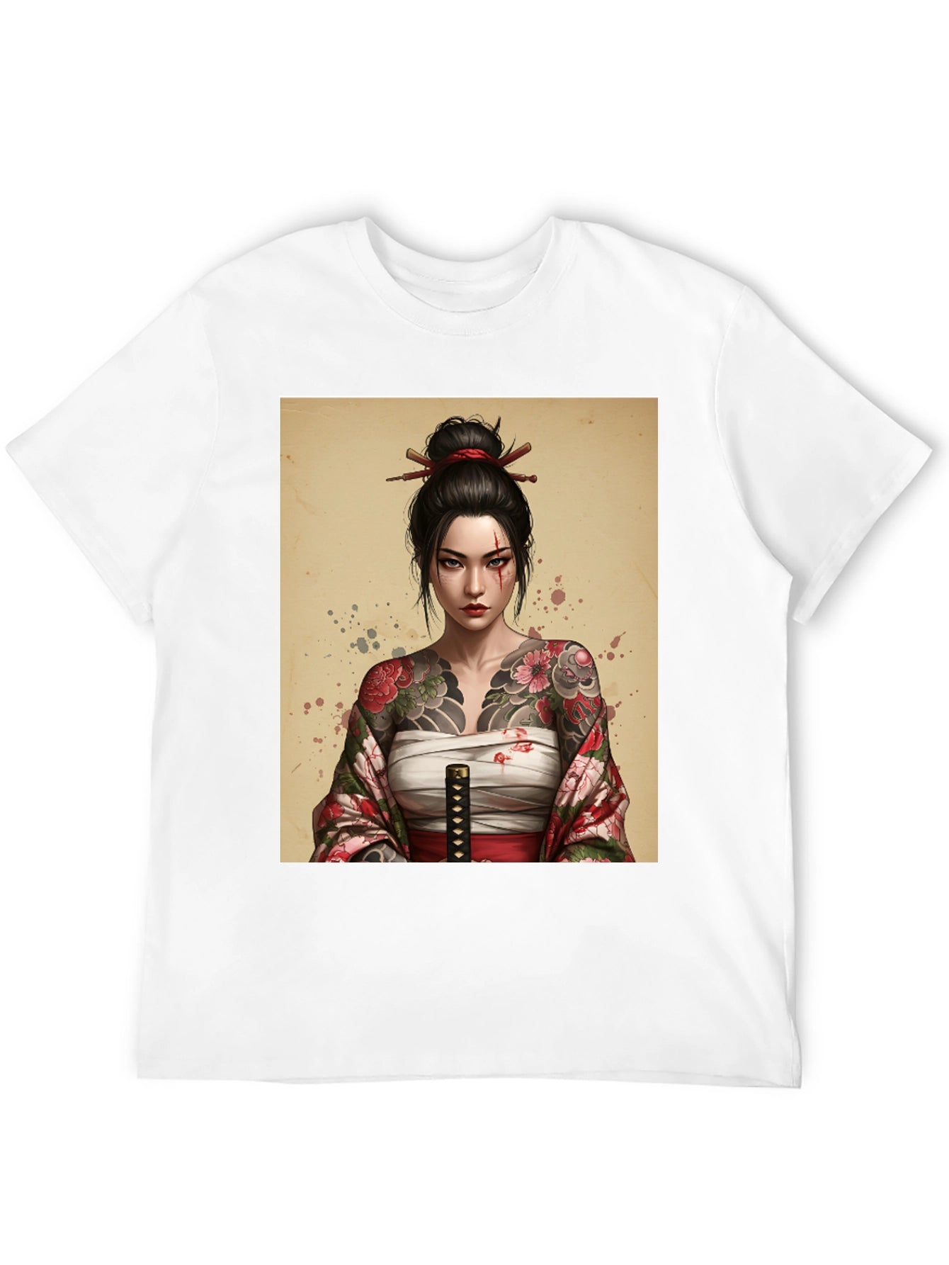 Samurai Woman Graphic Tee