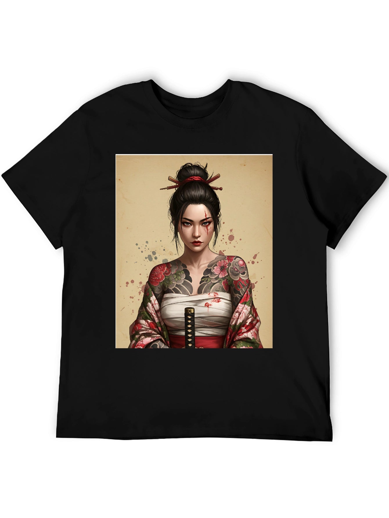 Samurai Woman Graphic Tee