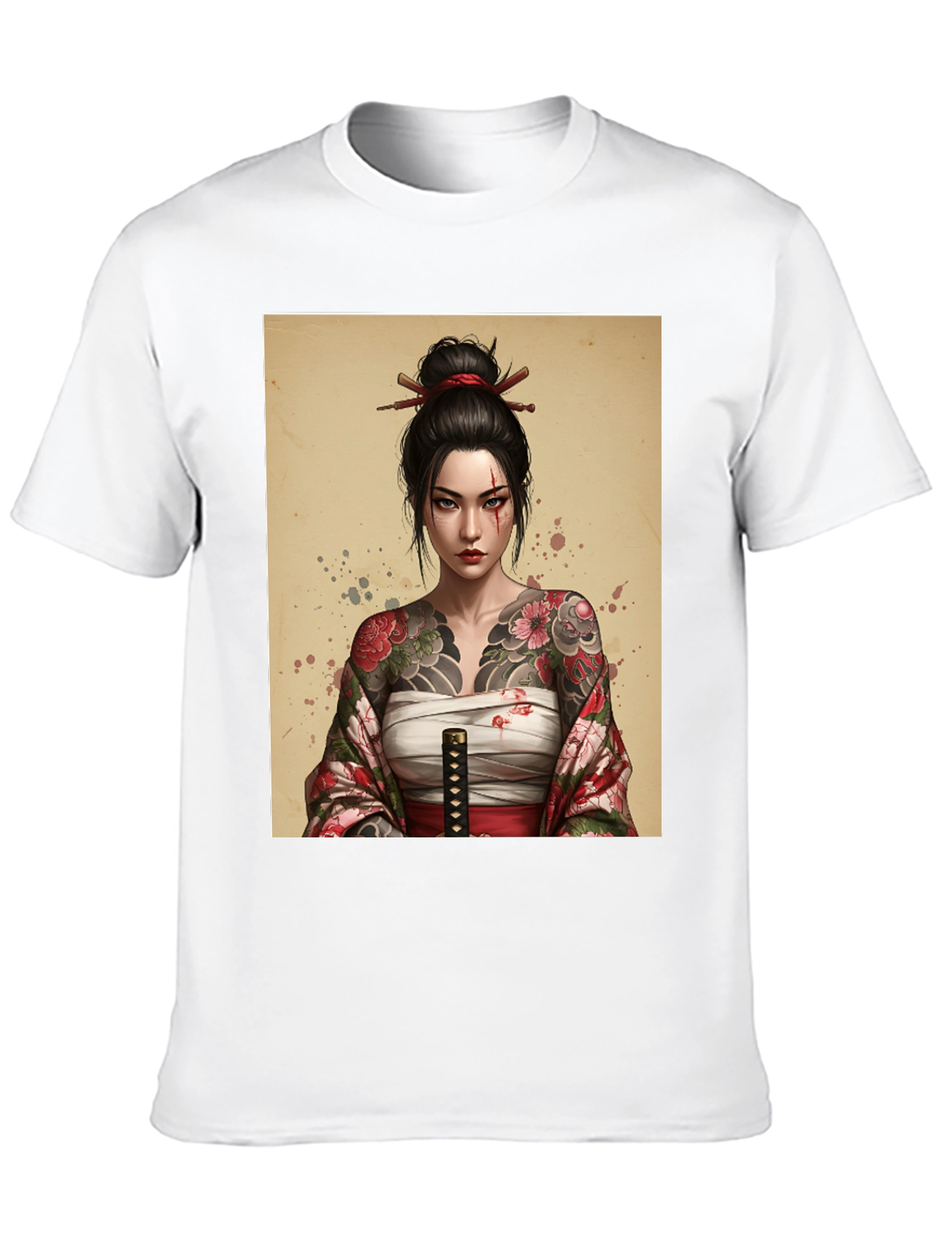 Samurai Woman Graphic Tee