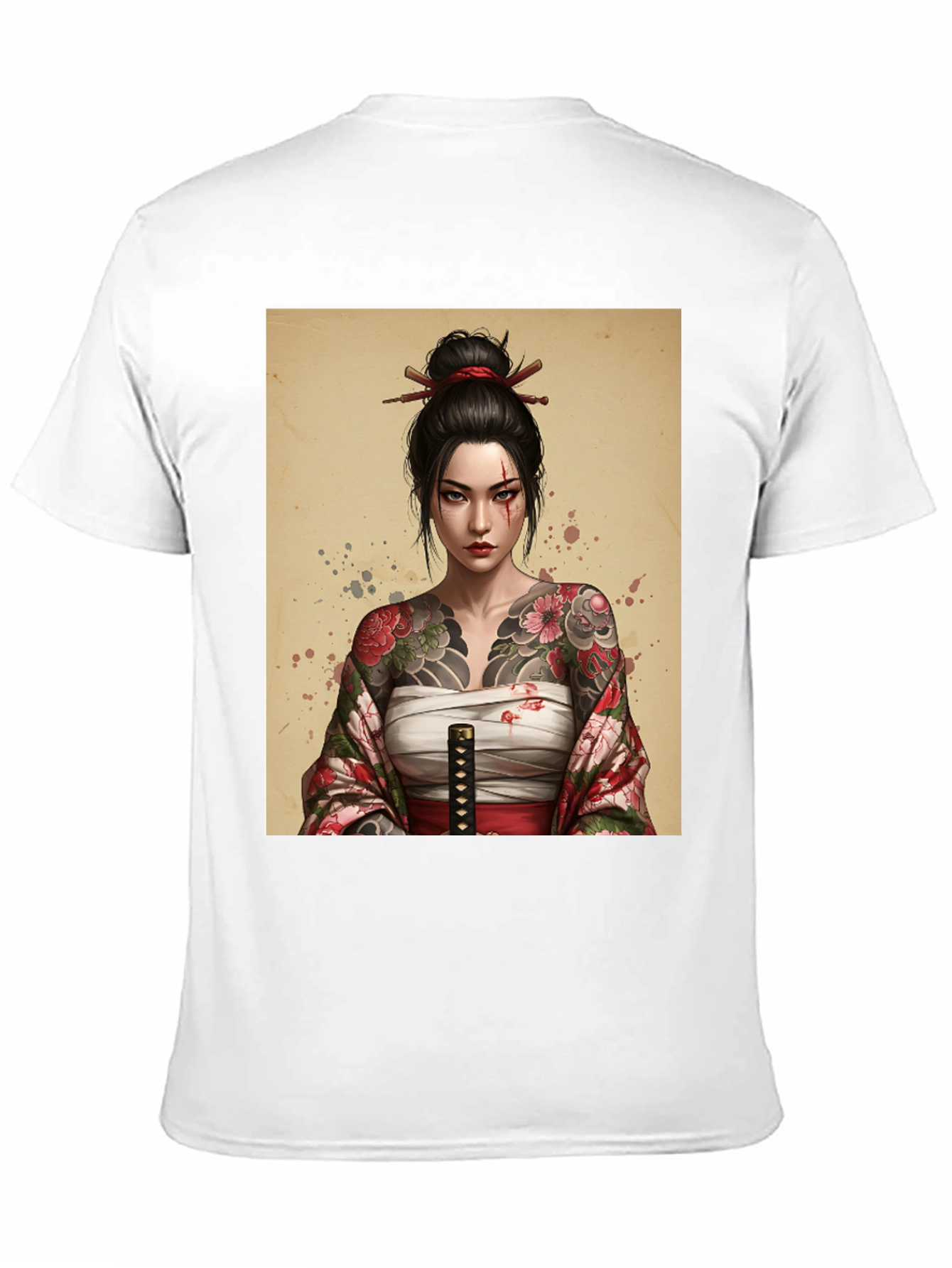 Samurai Woman Graphic Tee
