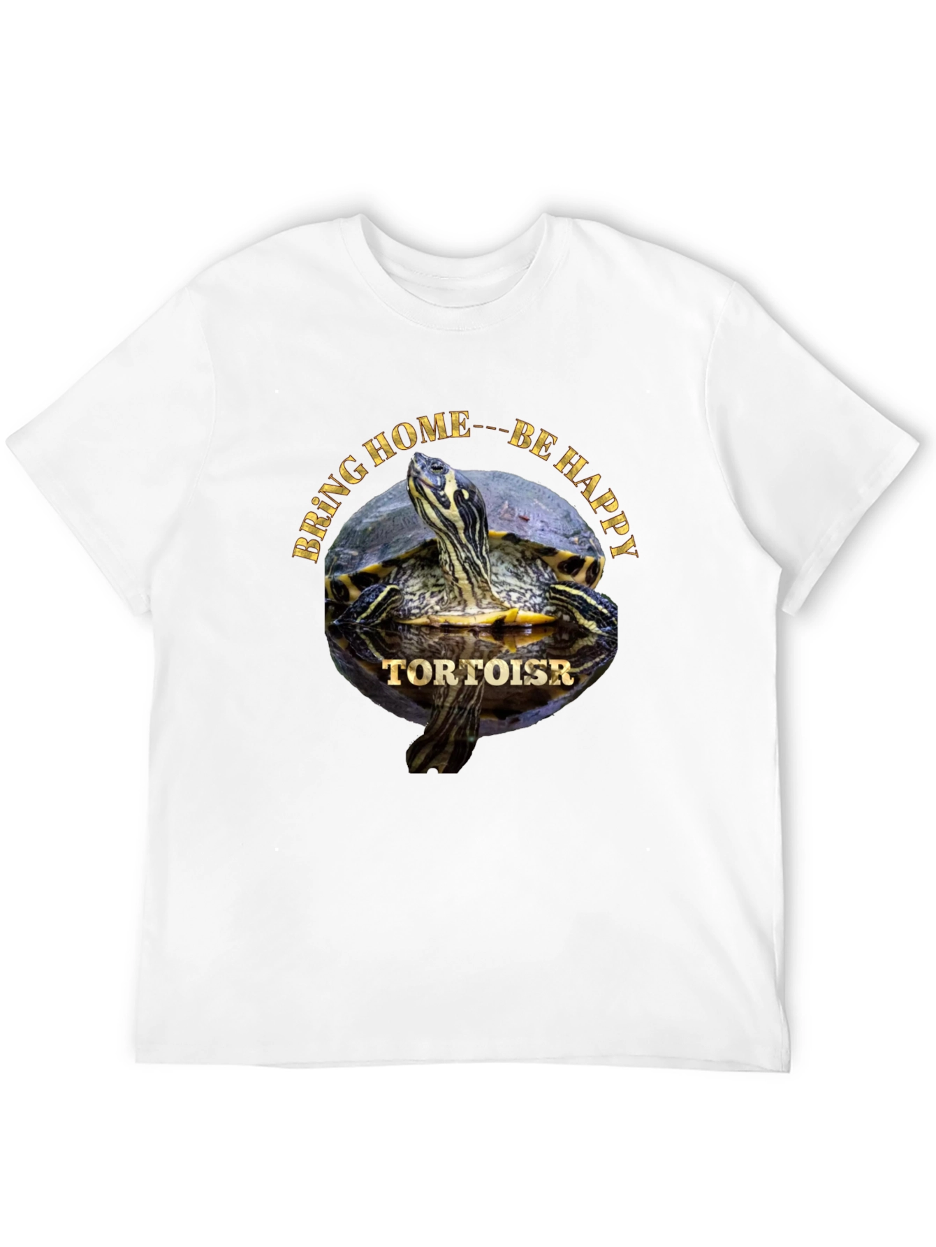 Turtle Graphic Tee - Bring Home Be Happy!