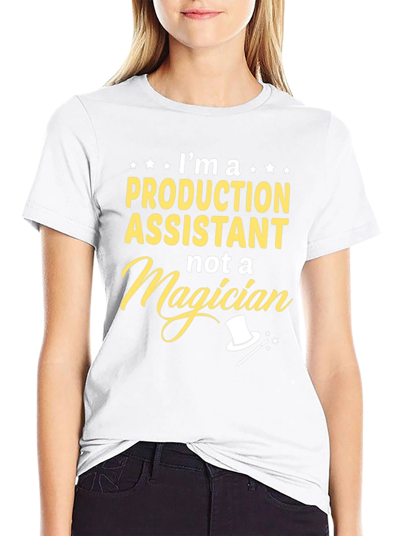 Production Assistant T-Shirt - Not a Magician