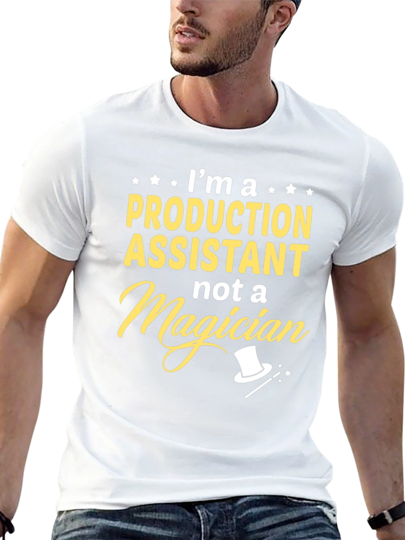 Production Assistant T-Shirt - Not a Magician