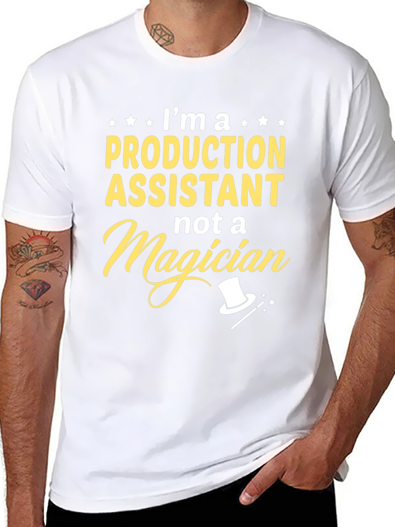 Production Assistant T-Shirt - Not a Magician