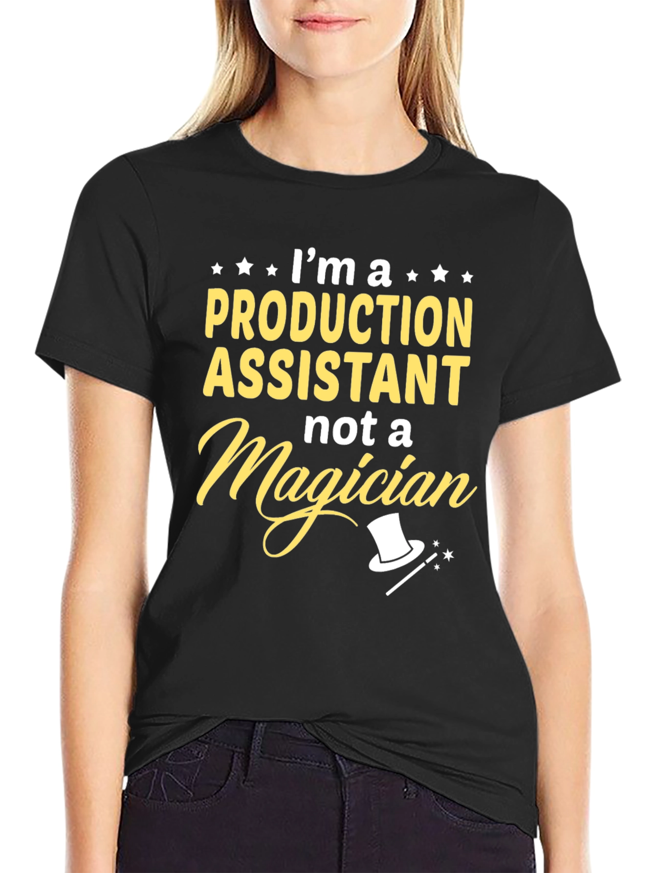 Production Assistant T-Shirt - Not a Magician