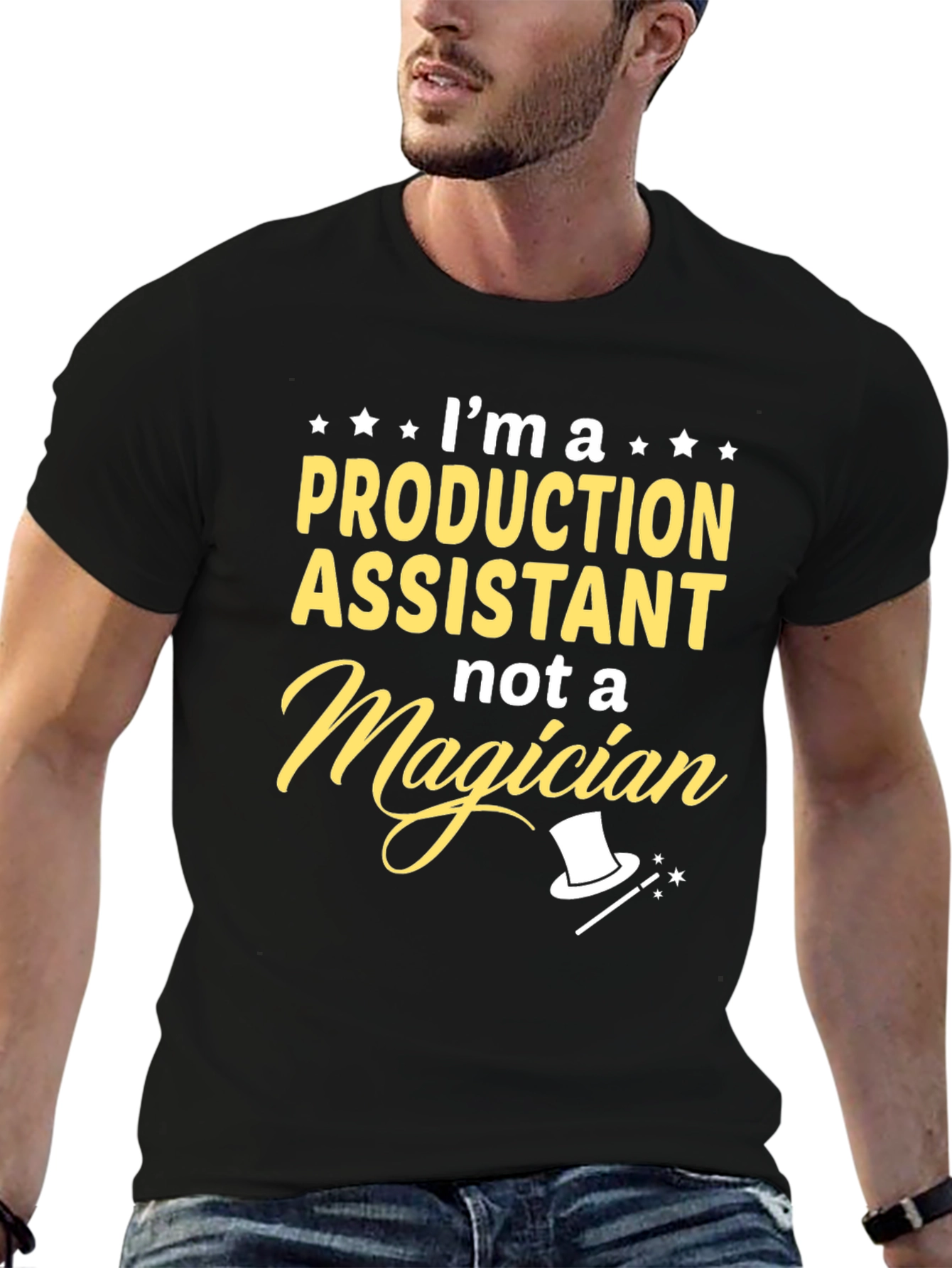 Production Assistant T-Shirt - Not a Magician