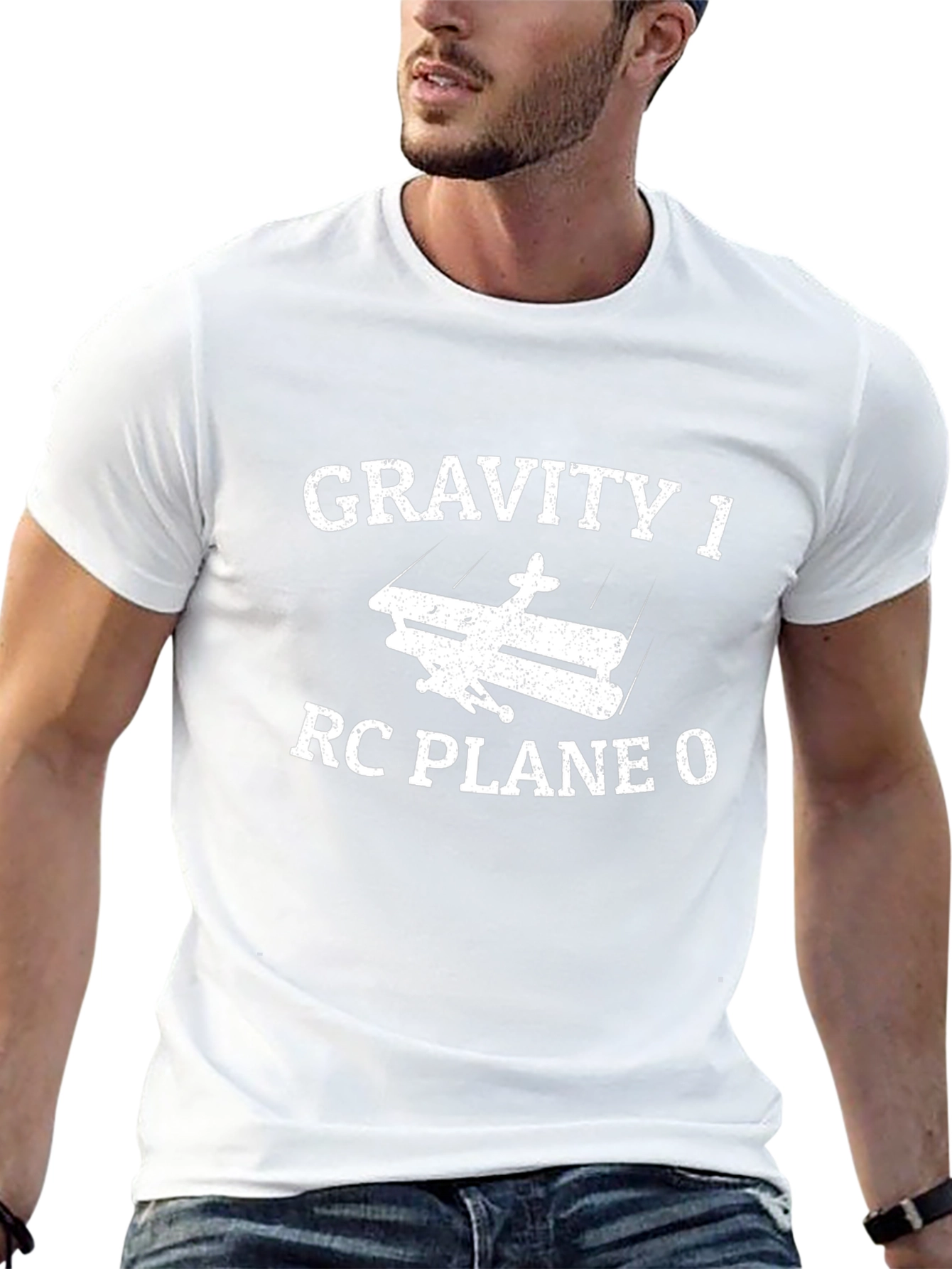 Gravity 1 RC Plane 0 Black T-Shirt